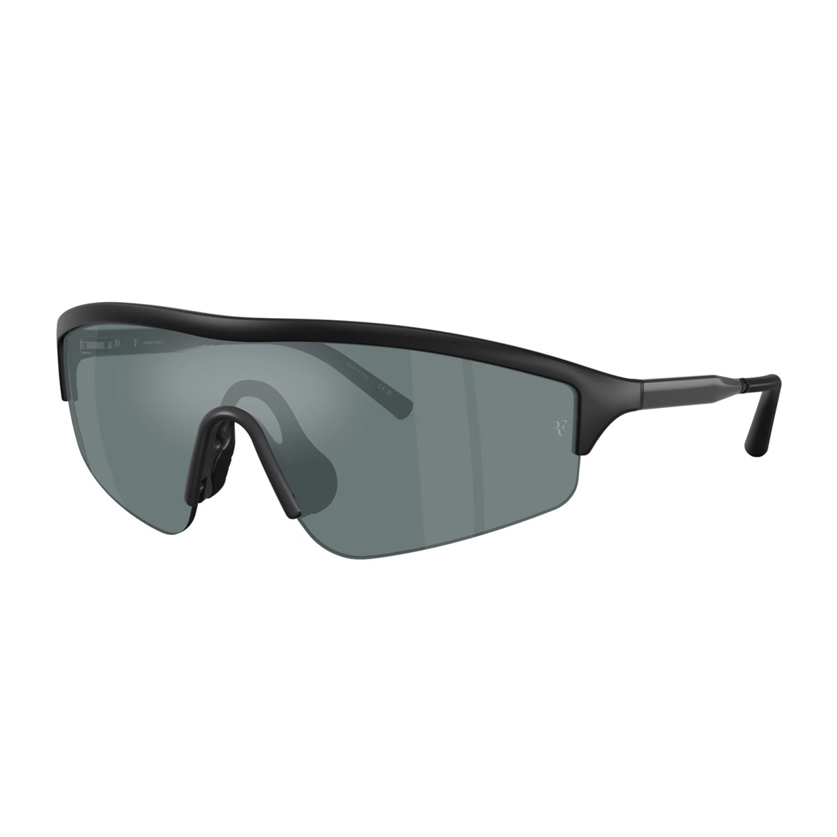 Oliver Peoples Ov5560s R-7 Collezione By Roger Federer 70016g Nero Semi Opaco Sunglasses In Black
