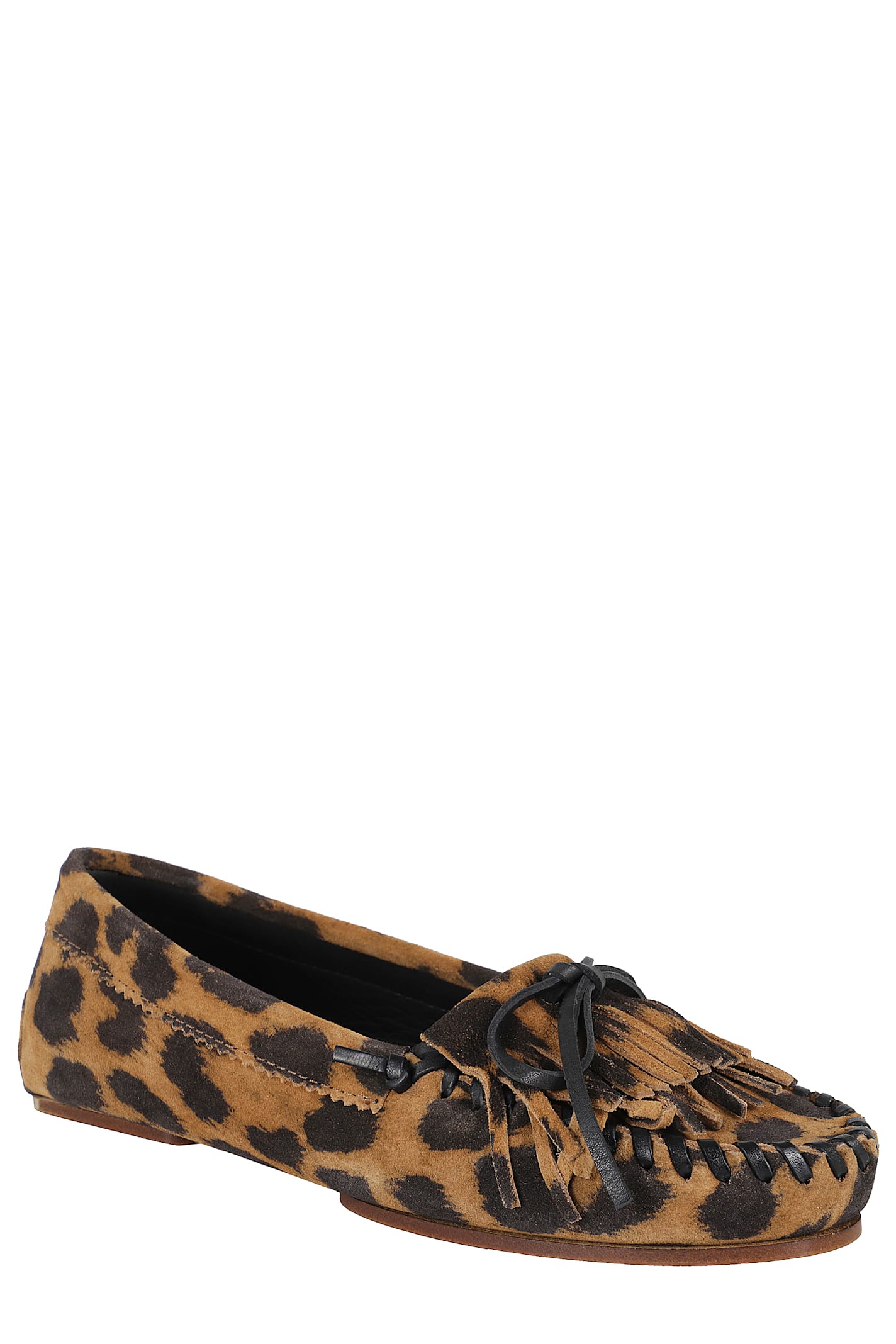Shop Paris Texas Indiana Loafer In Natural Leopard