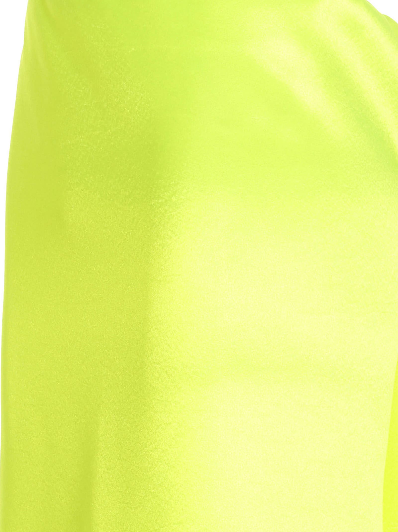 Shop Sportmax Adua Skirt In Yellow