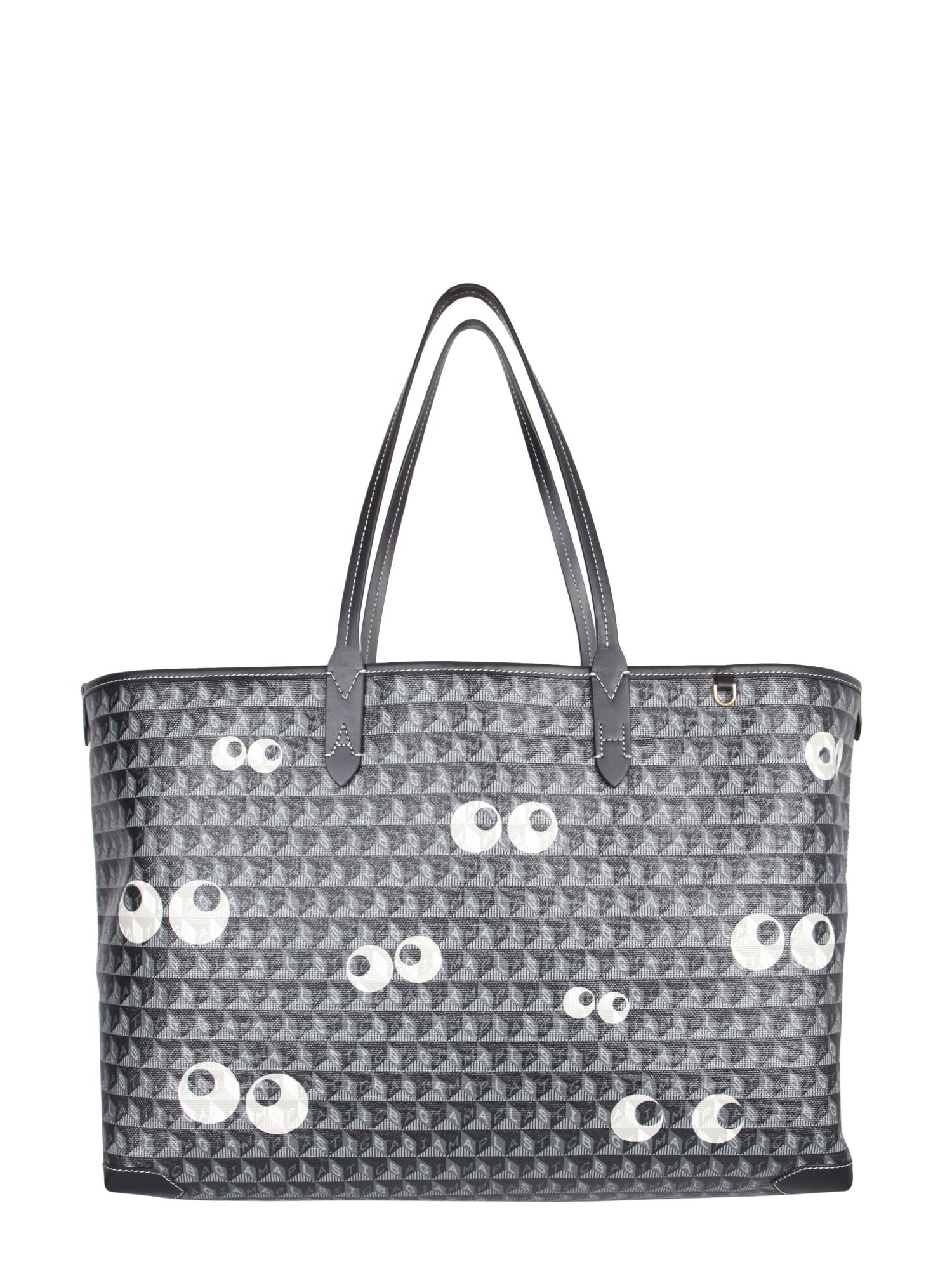 Anya Hindmarch I Am Plastic Bag Patched Tote