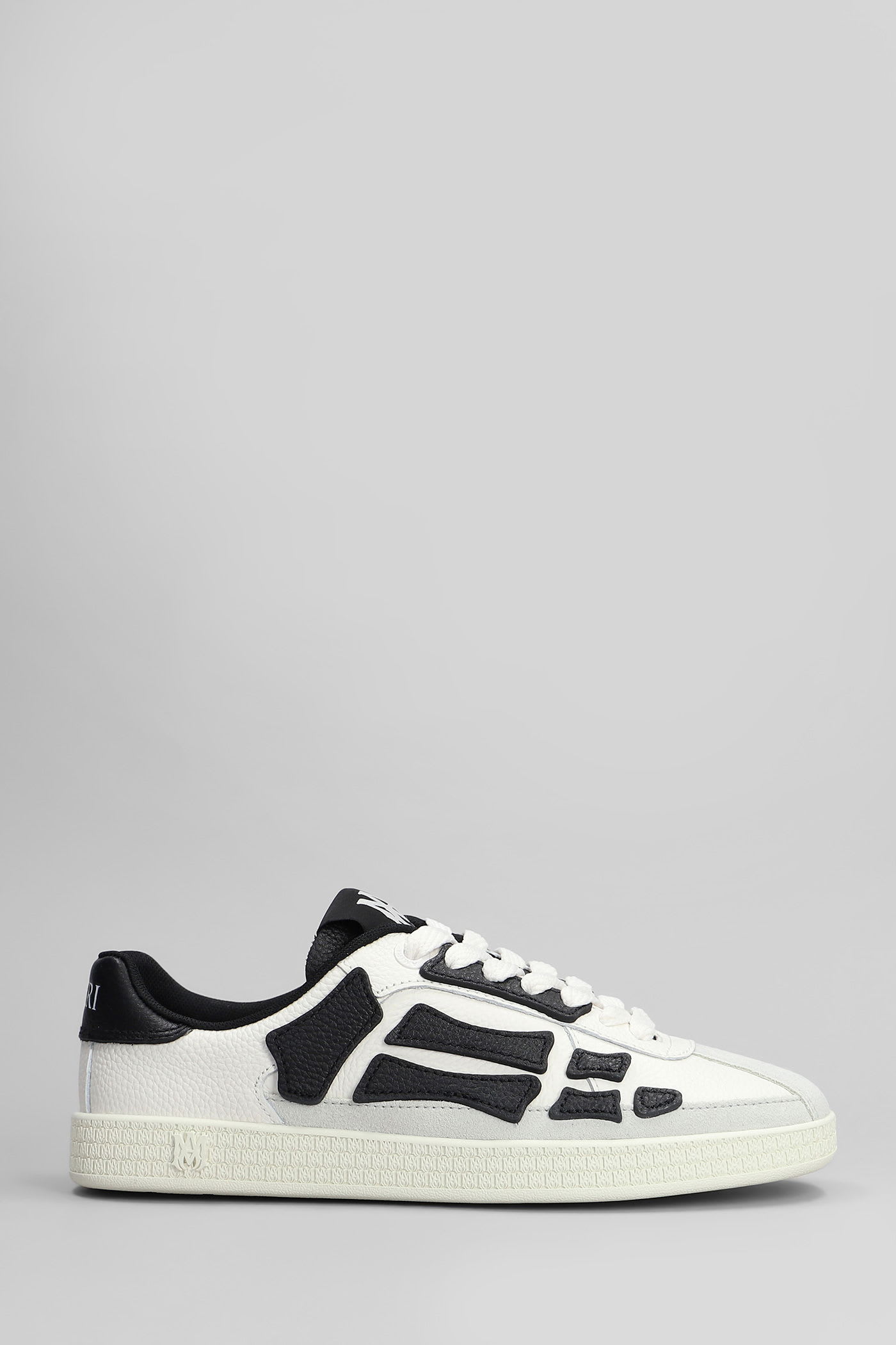 Pacific Bones Sneakers In White Leather
