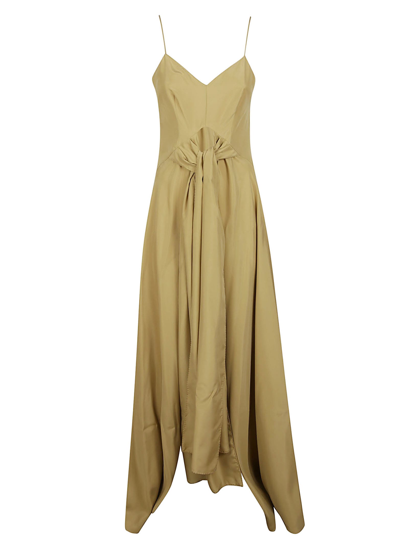 Alberta Ferretti Sleeveless Long-length Dress