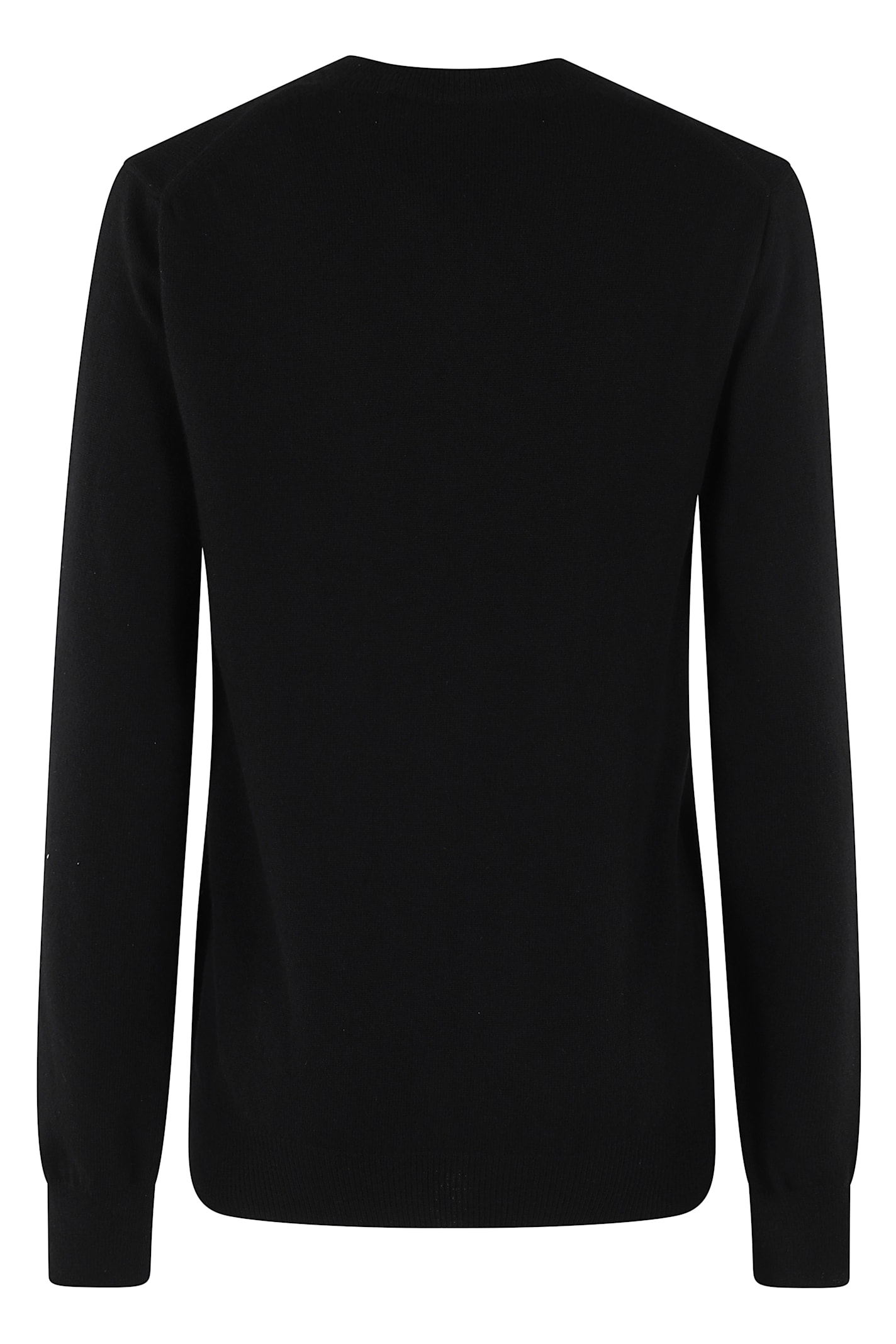 Shop Comme Des Garçons Play Sweater Red Heart