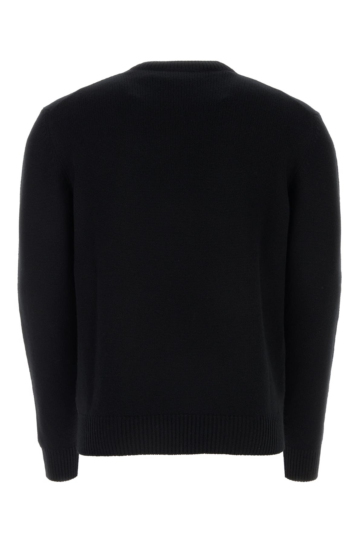 Prada Black Cashmere Sweater In Nero