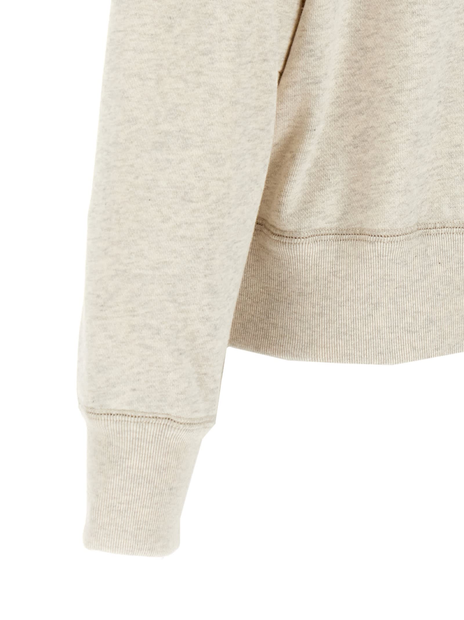 Shop Isabel Marant Shad Sweatshirt In Beige