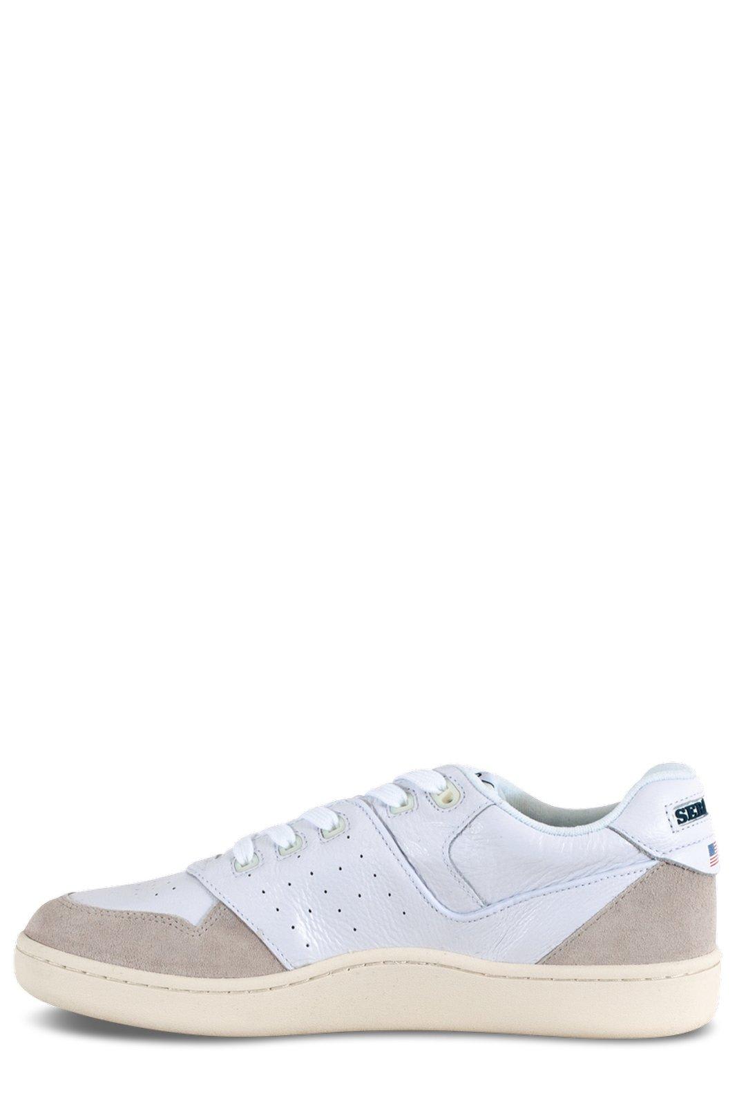 Sebago Hurricane Lace-up Sneakers In White