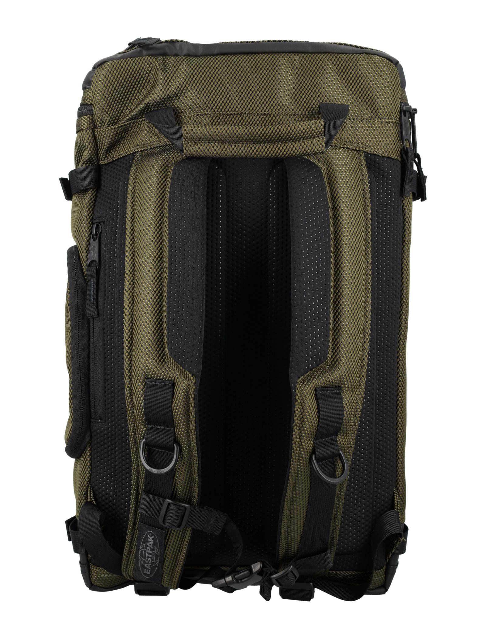 Shop Eastpak Tecum Top Cnnct Coat Backpack In Army