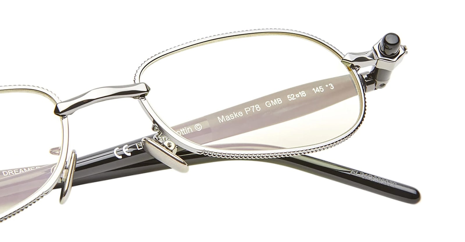 Kuboraum Mask P78 Gmb - Gunmetal Sunglasses In Metallic