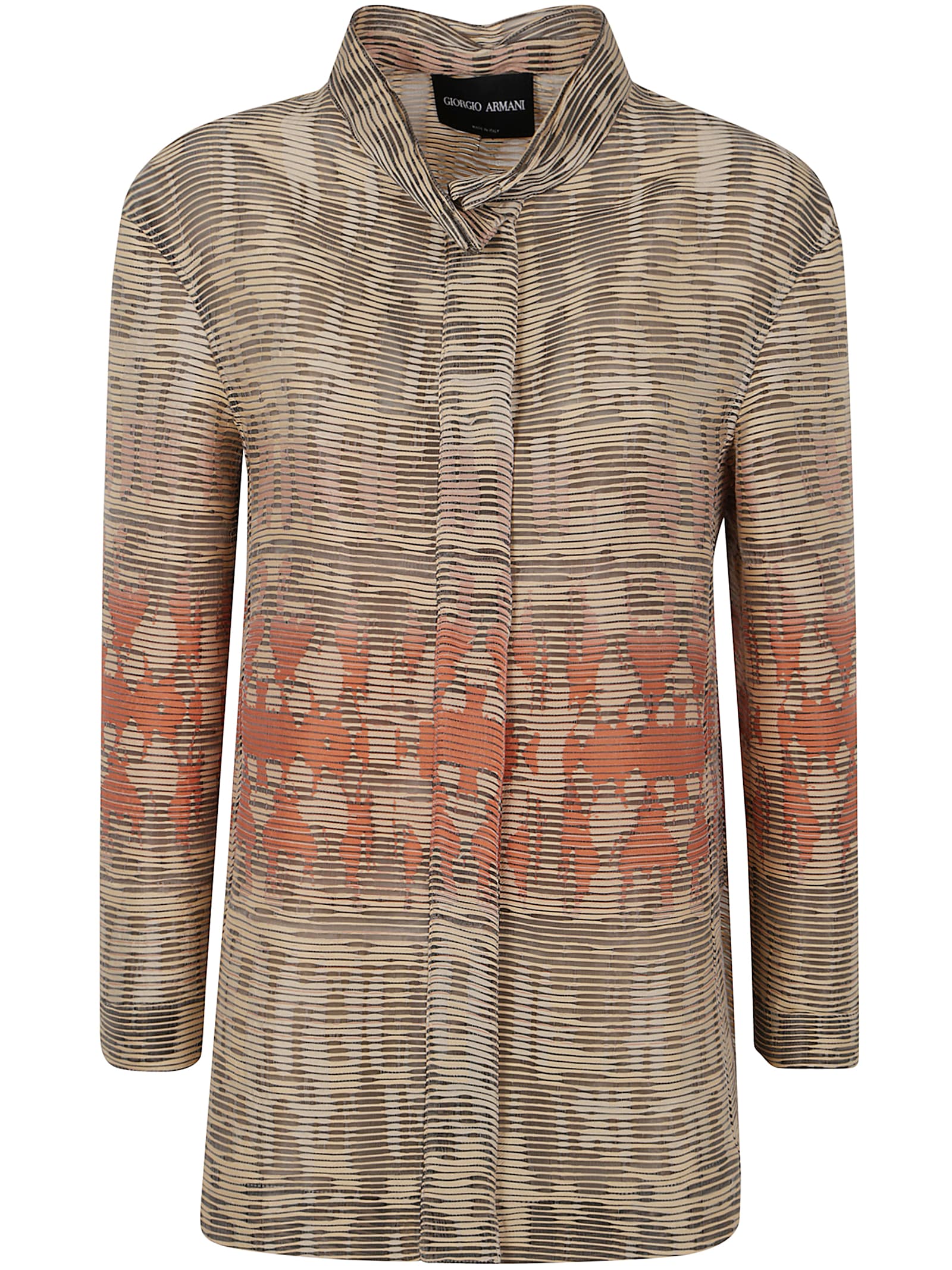 Giacca Cannete Jacquard Tigre