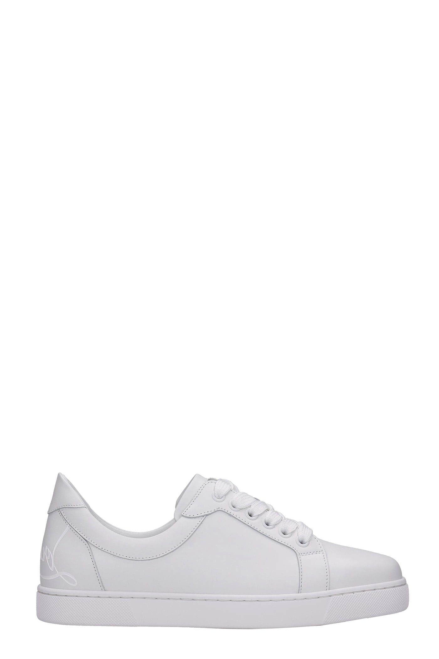 Christian Louboutin Elo Loubi Sneakers In White Leather