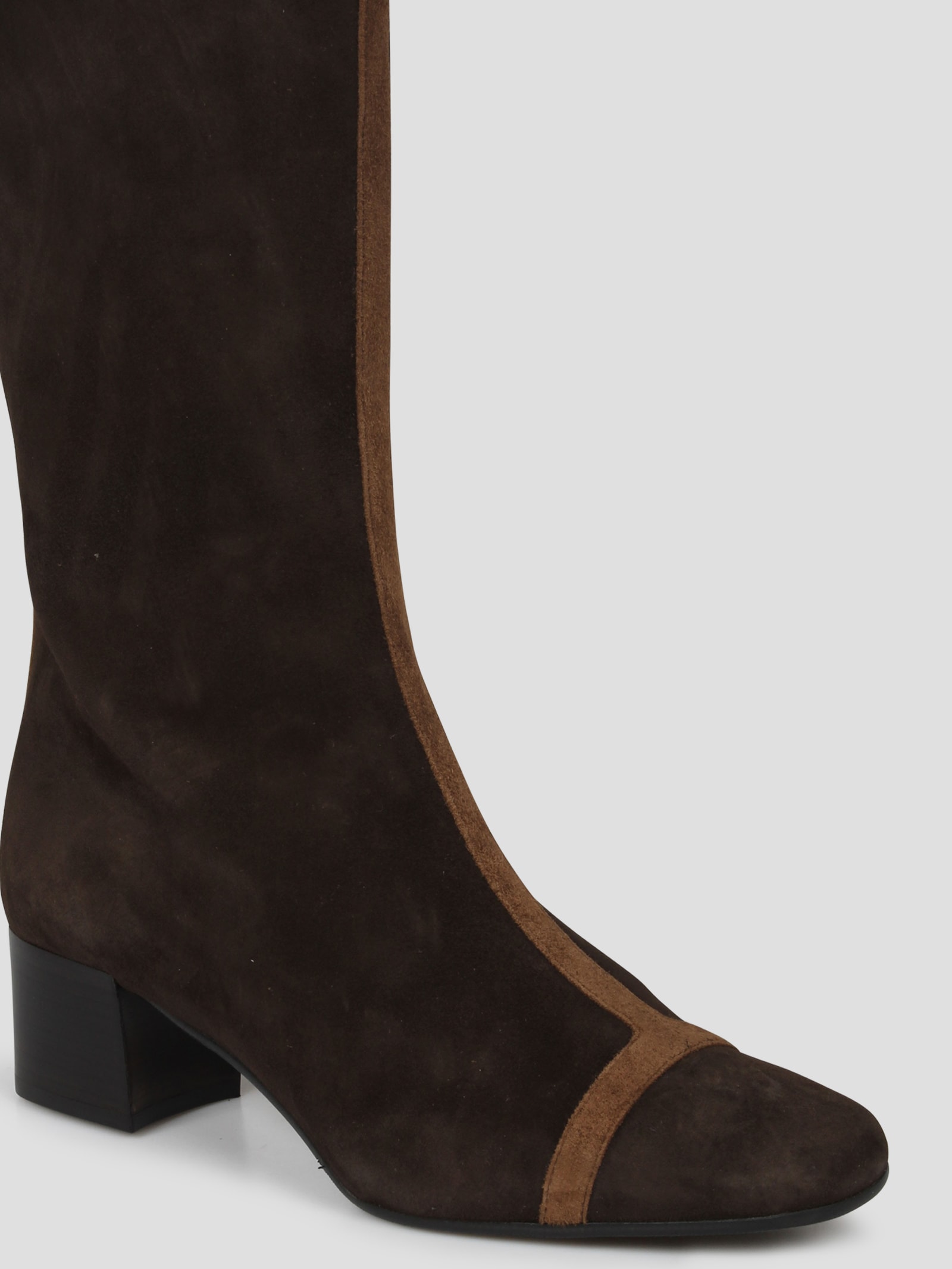 Shop Carel Magalie Boots In Brown