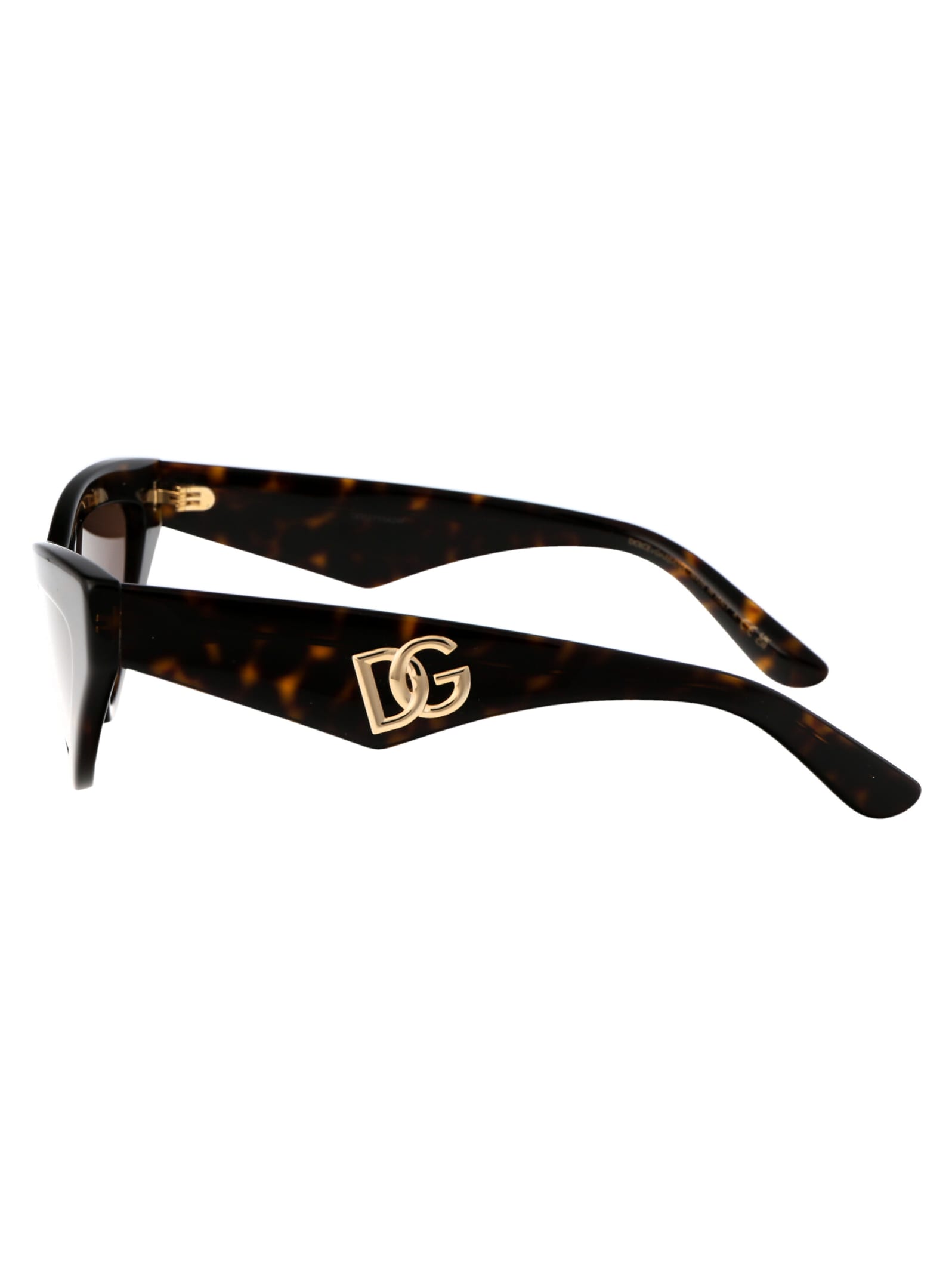 Shop Dolce &amp; Gabbana Eyewear 0dg4439 Sunglasses In 502/73 Havana