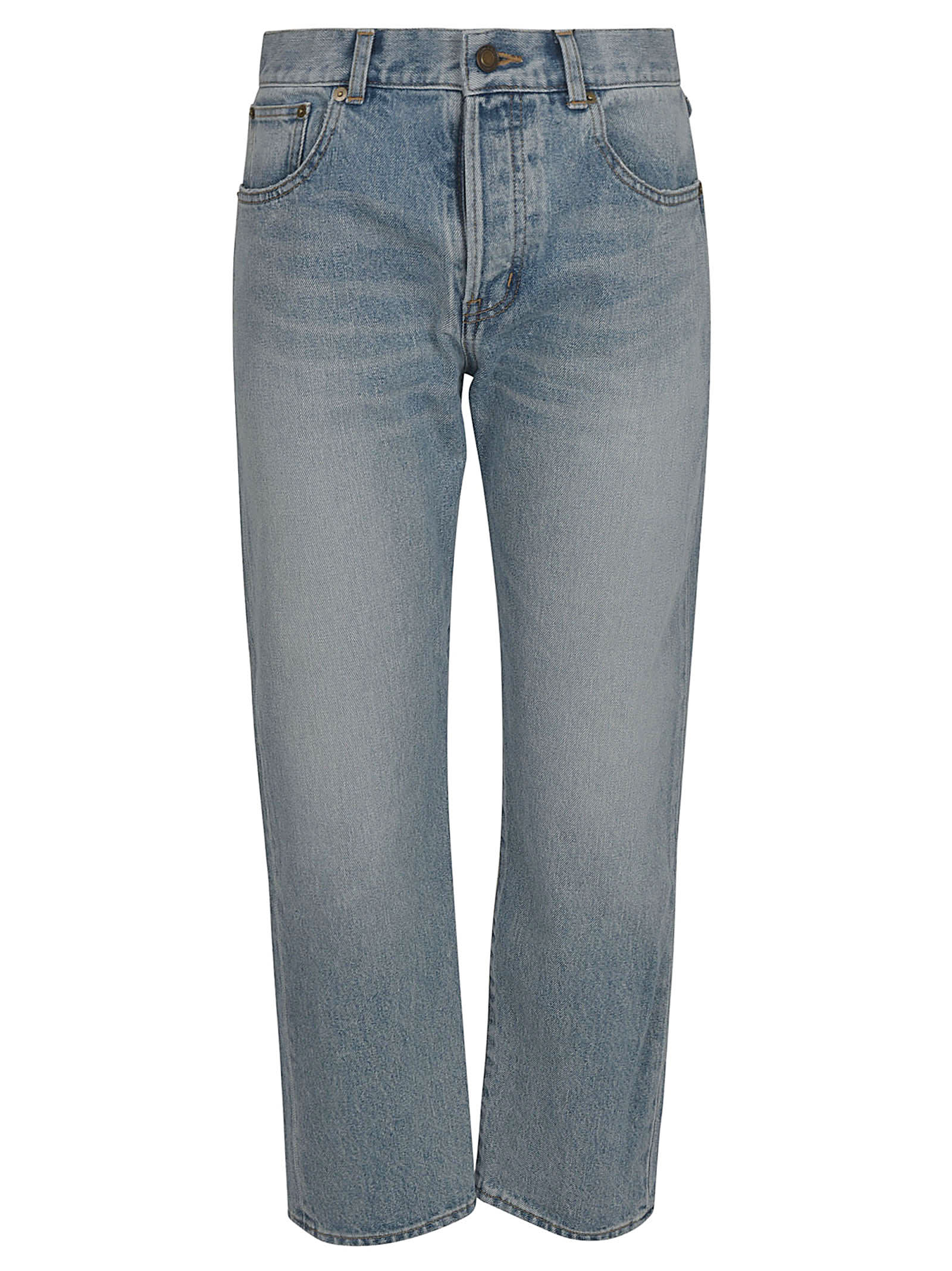 Saint Laurent Classic Cropped Jeans