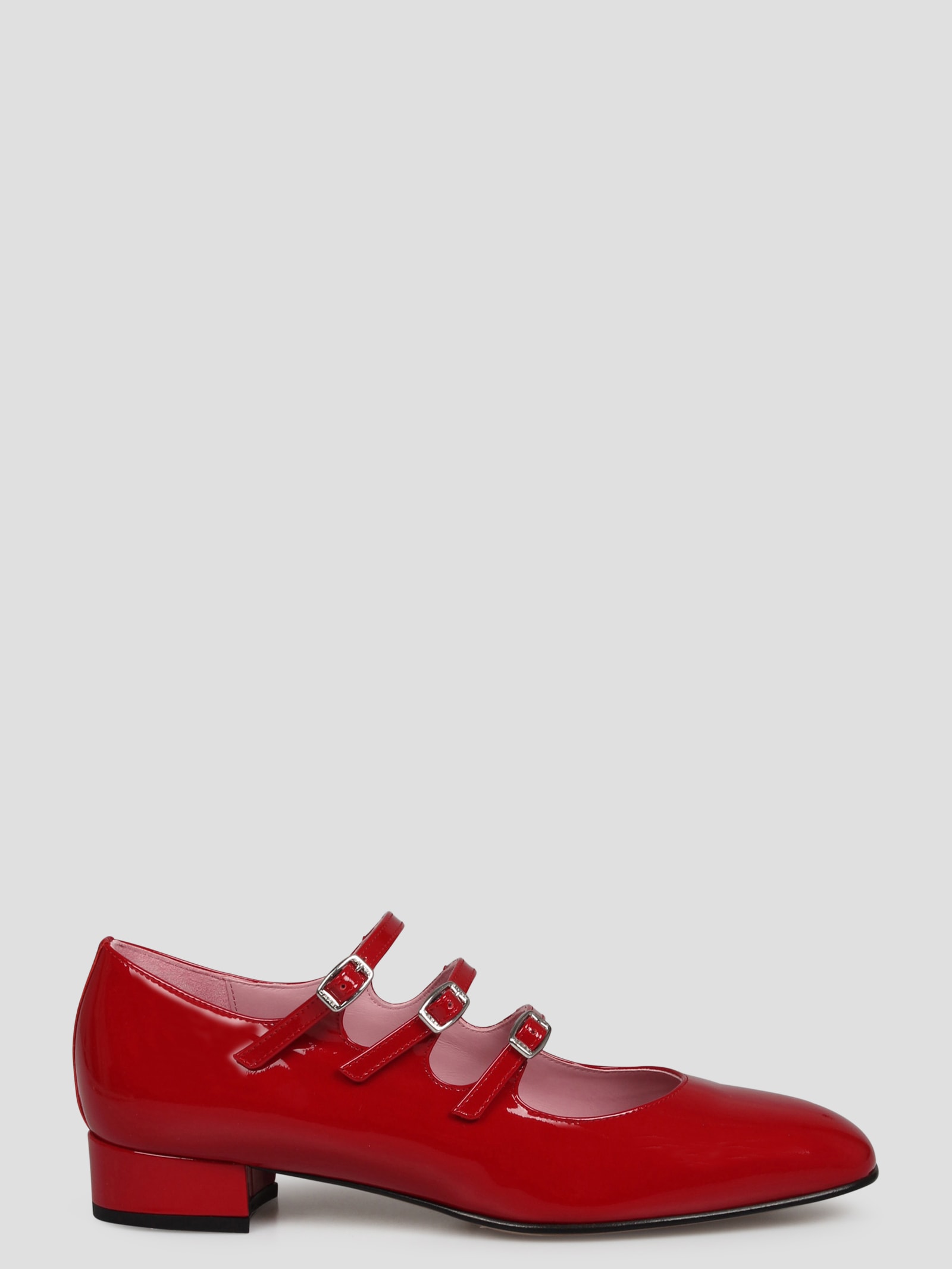 Shop Carel Ariana Mary Jane Pumps In Red