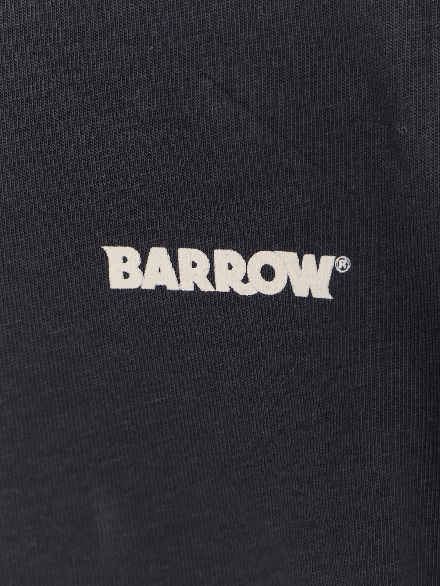 Barrow Cotton T-shirt In Gray