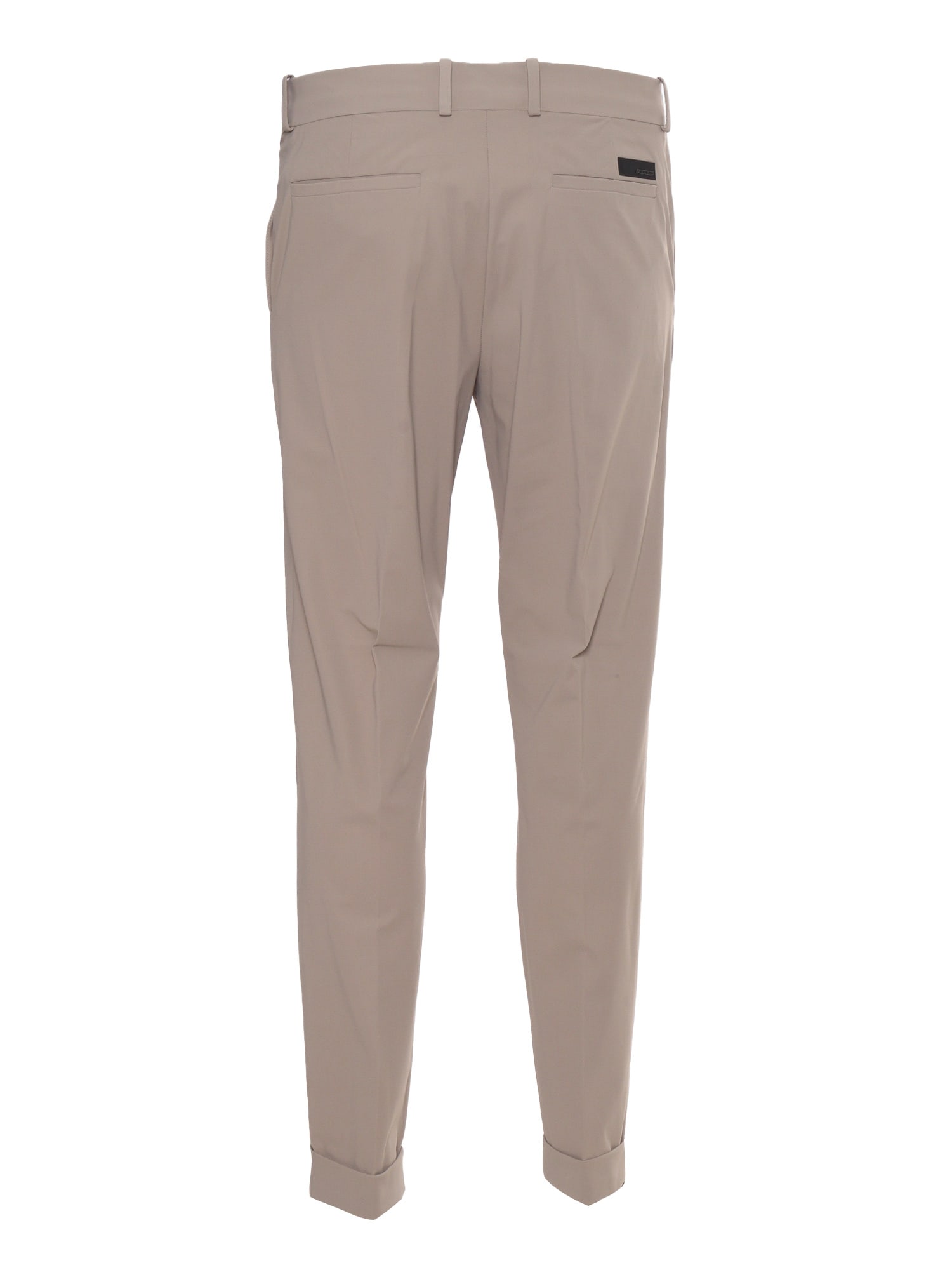 Shop Rrd - Roberto Ricci Design Beige Chino Trousers In Grey