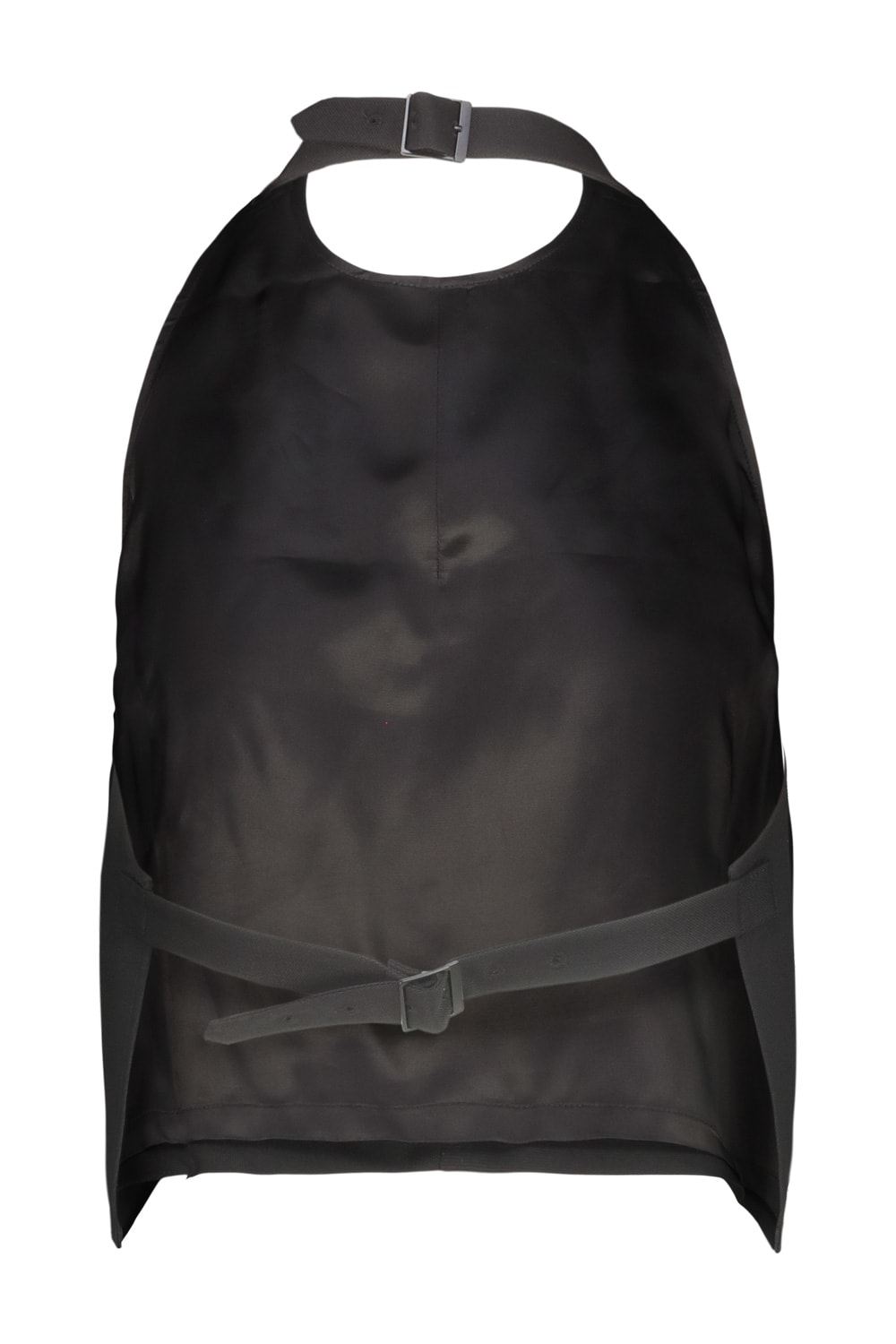 Wardrobe.nyc Backless Halter Top In Blk Black