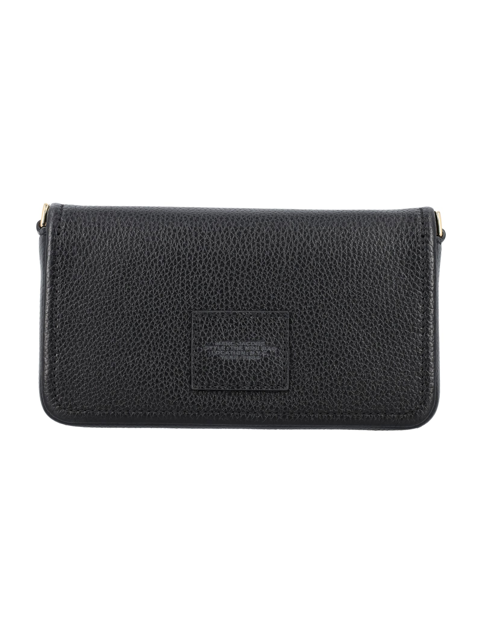 Marc Jacobs The Mini Bag Debossed-logo Shoulder Bag In Pink