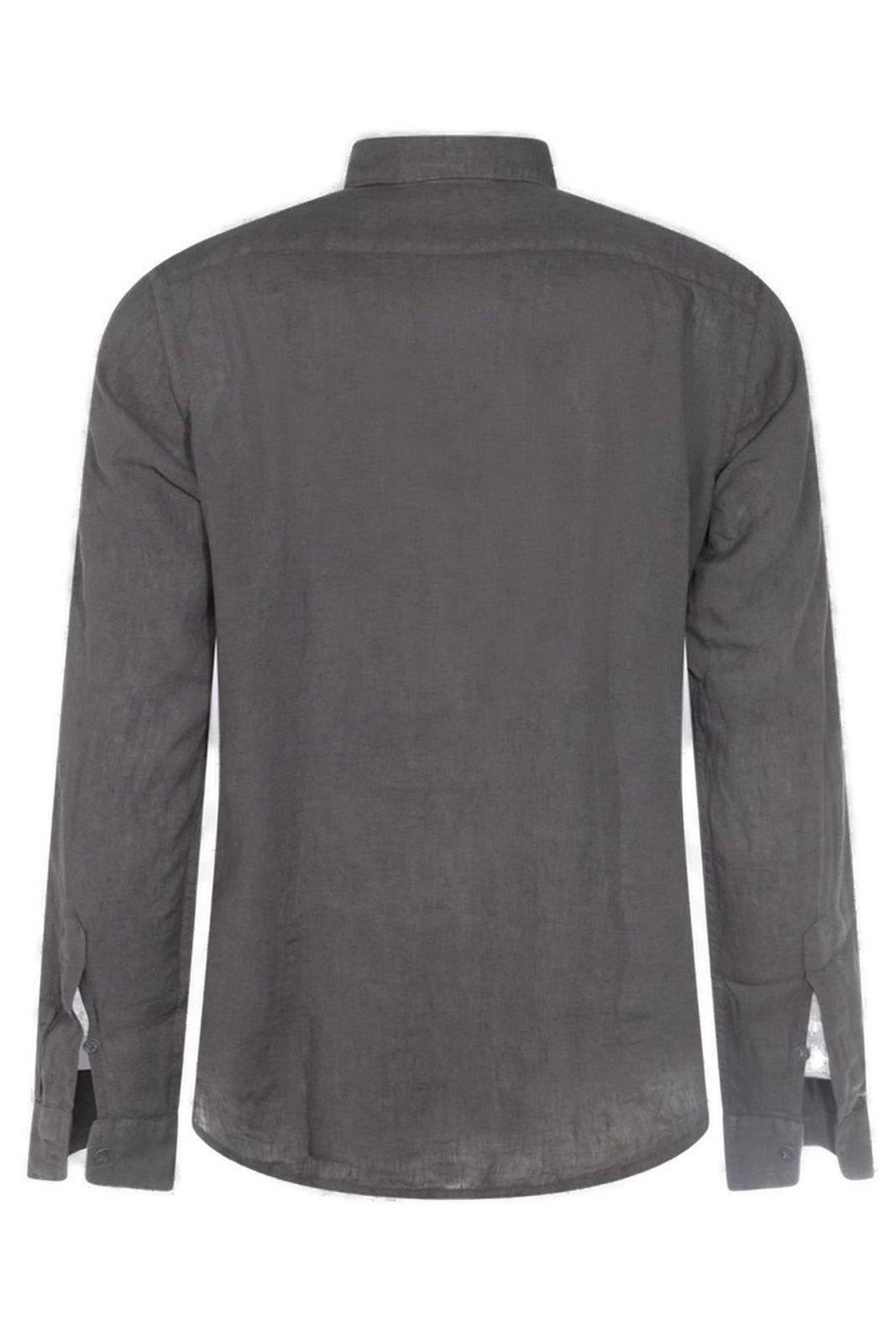 Altea Brown Linen Shirt