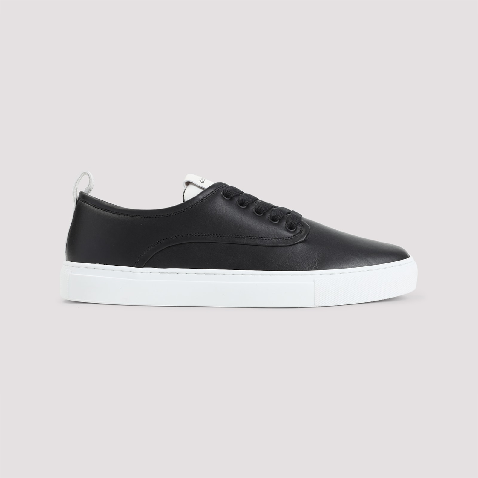 Givenchy New City Leather Low Sneakers Shoes In Black