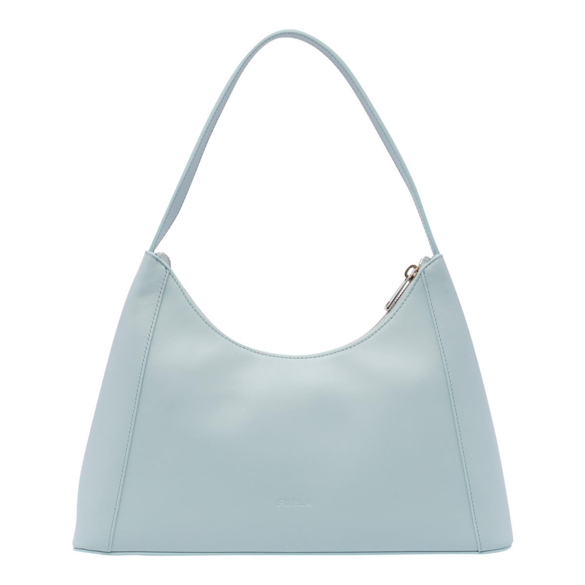 Shop Furla Small Diamante Shoulder Bag In Blue