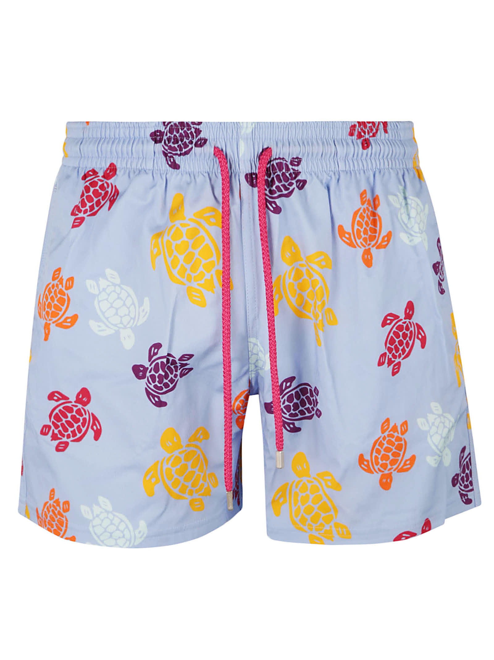 Shop Vilebrequin Moorise Shorts In Fleur De Lin