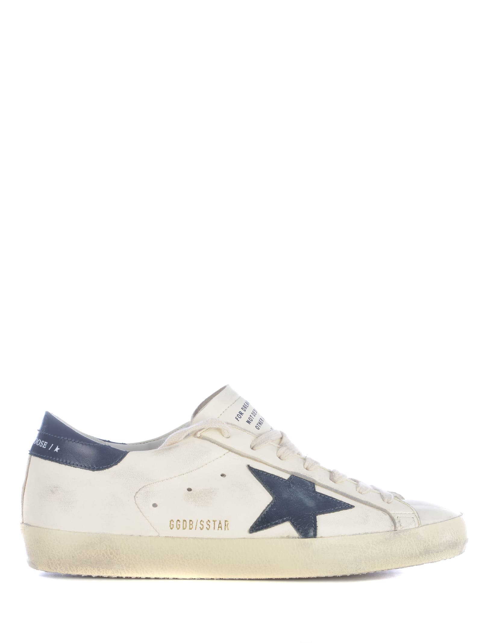 GOLDEN GOOSE trainers GOLDEN GOOSE SUPER STAR IN LEATHER