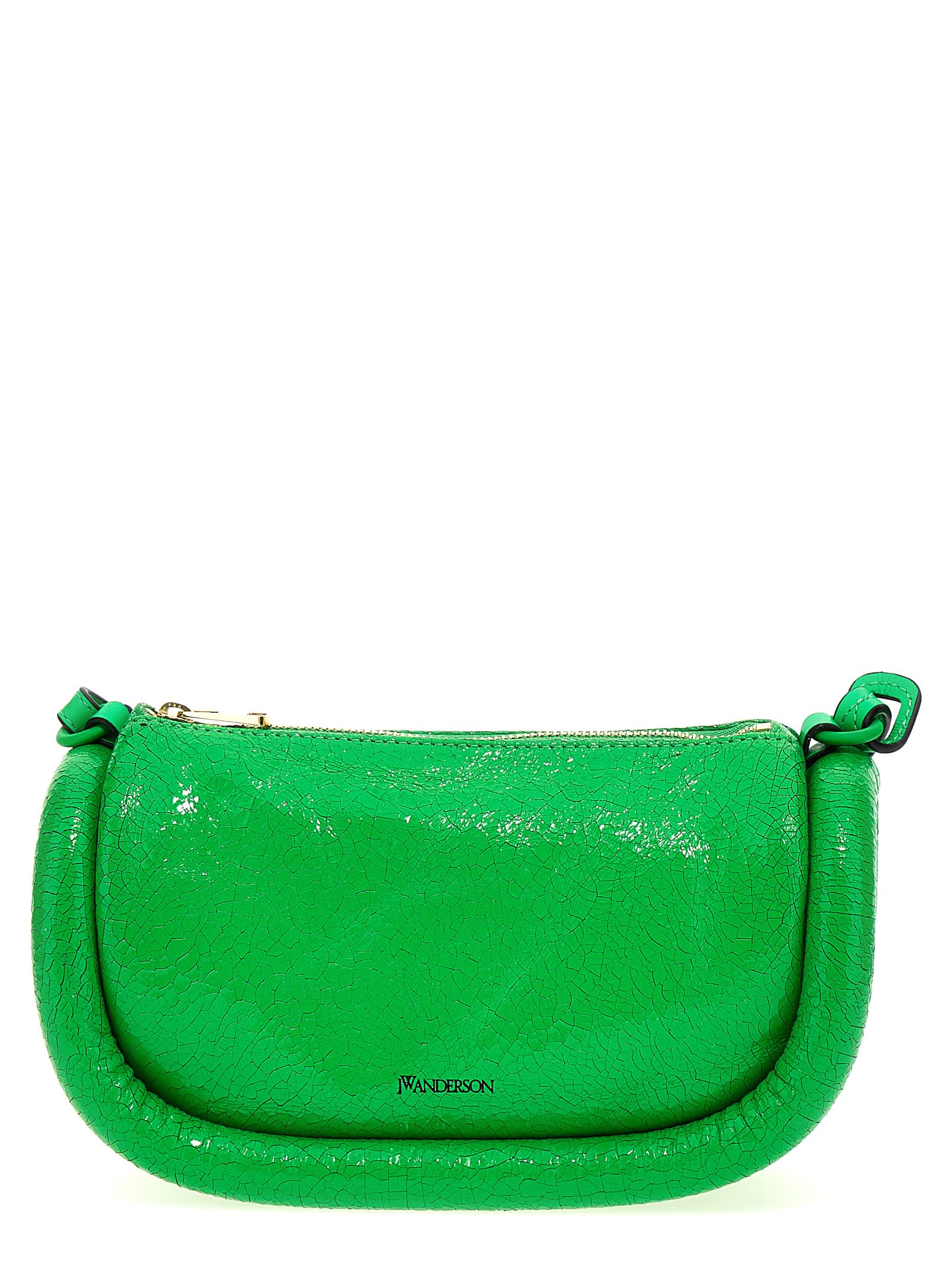 Jw Anderson Bumper 12 Crossbody Bag In Neon Green