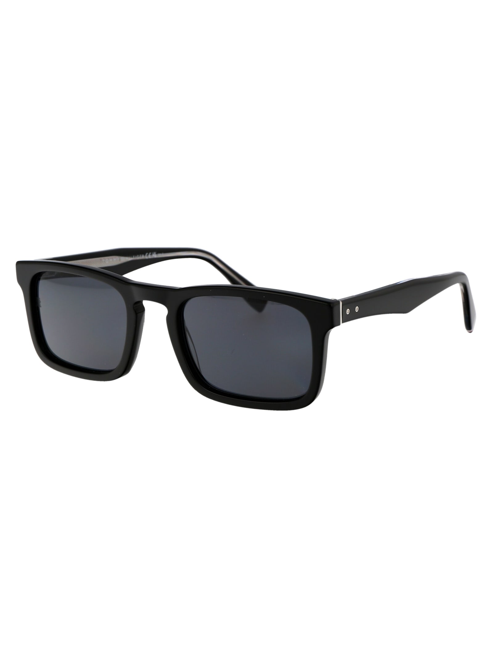 Shop Tommy Hilfiger Th 2068/s Sunglasses In 807ir Black