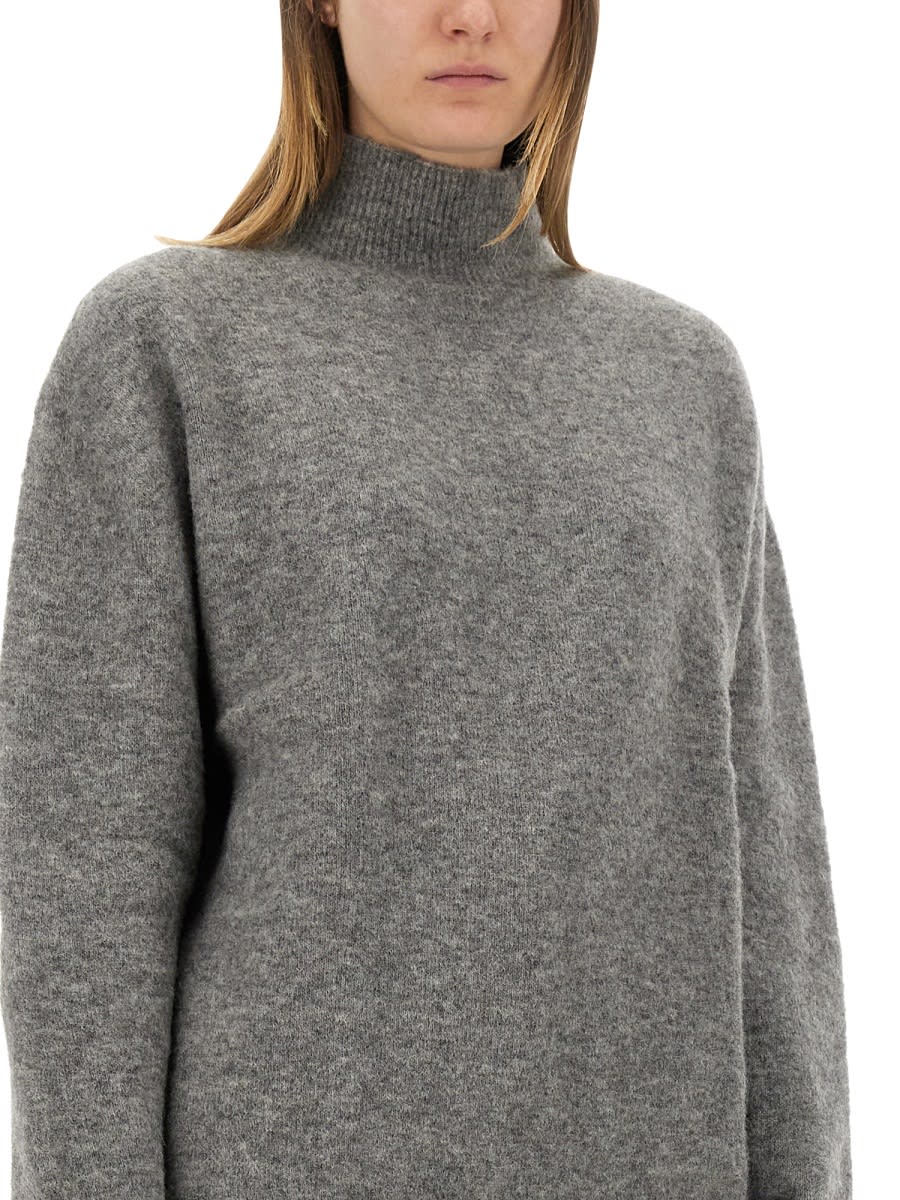 Alysi Turtleneck Shirt In Grey