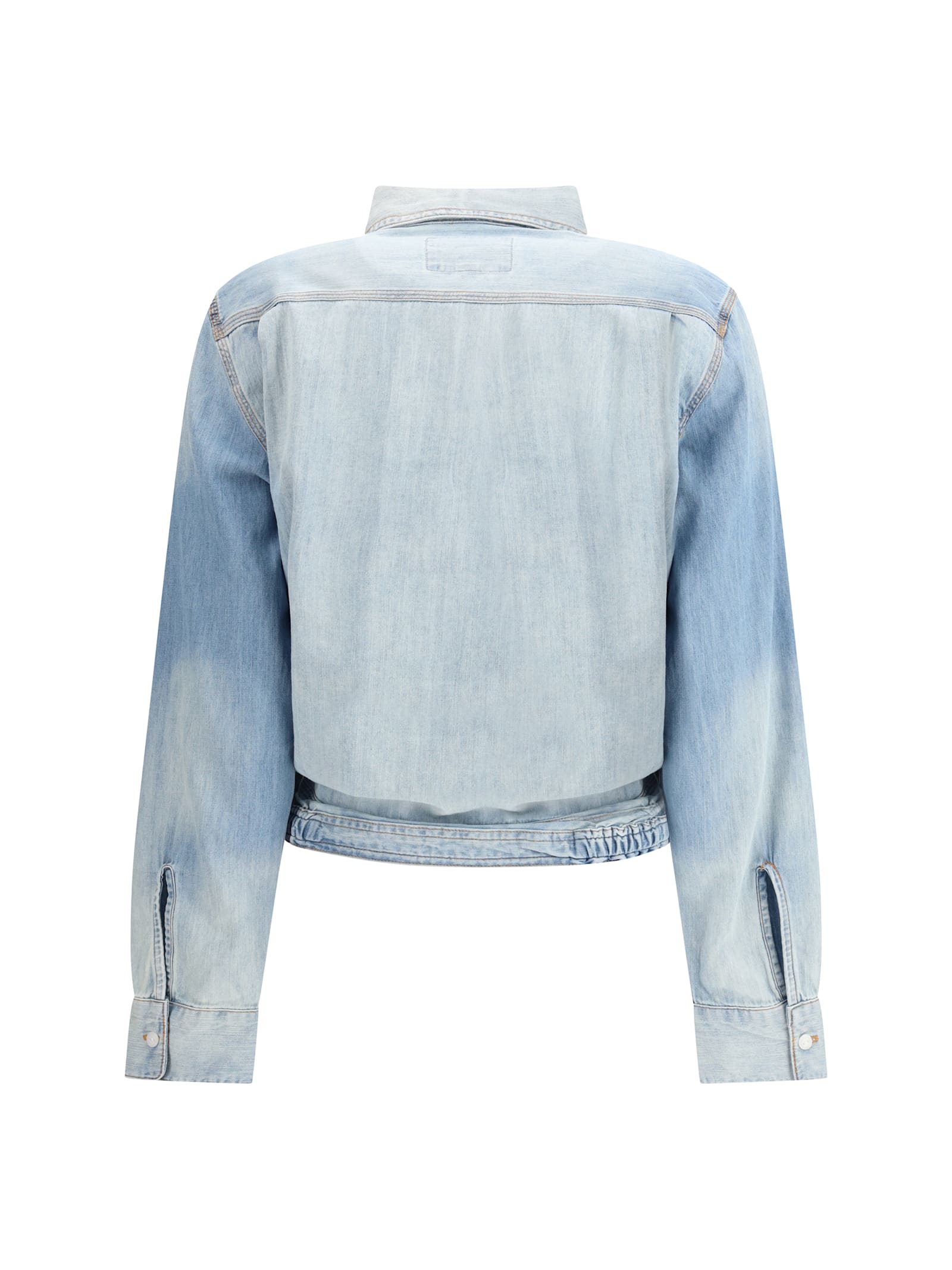 R13 Denim Shirt In Blue