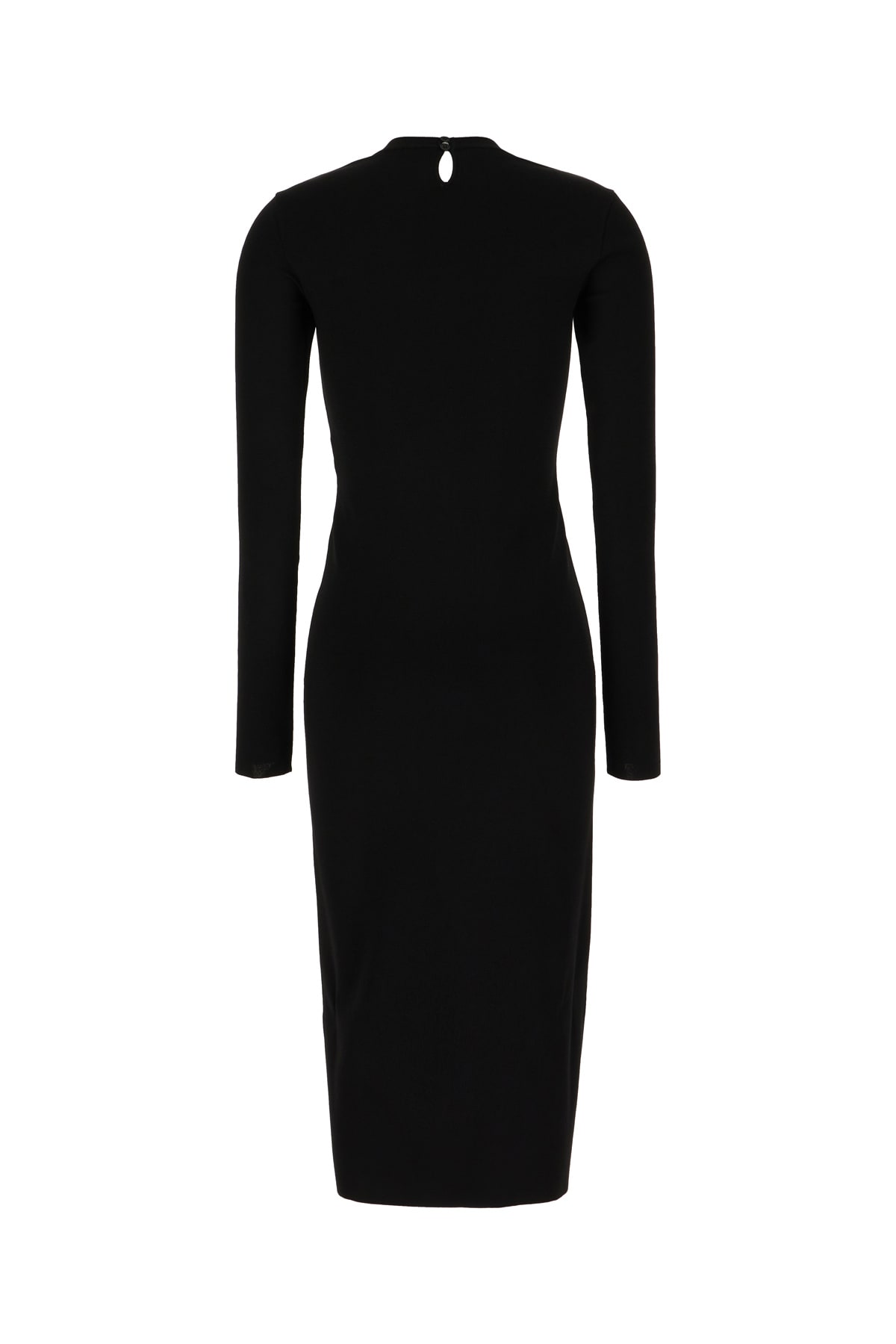 Shop Stella Mccartney Black Viscose Blend Dress