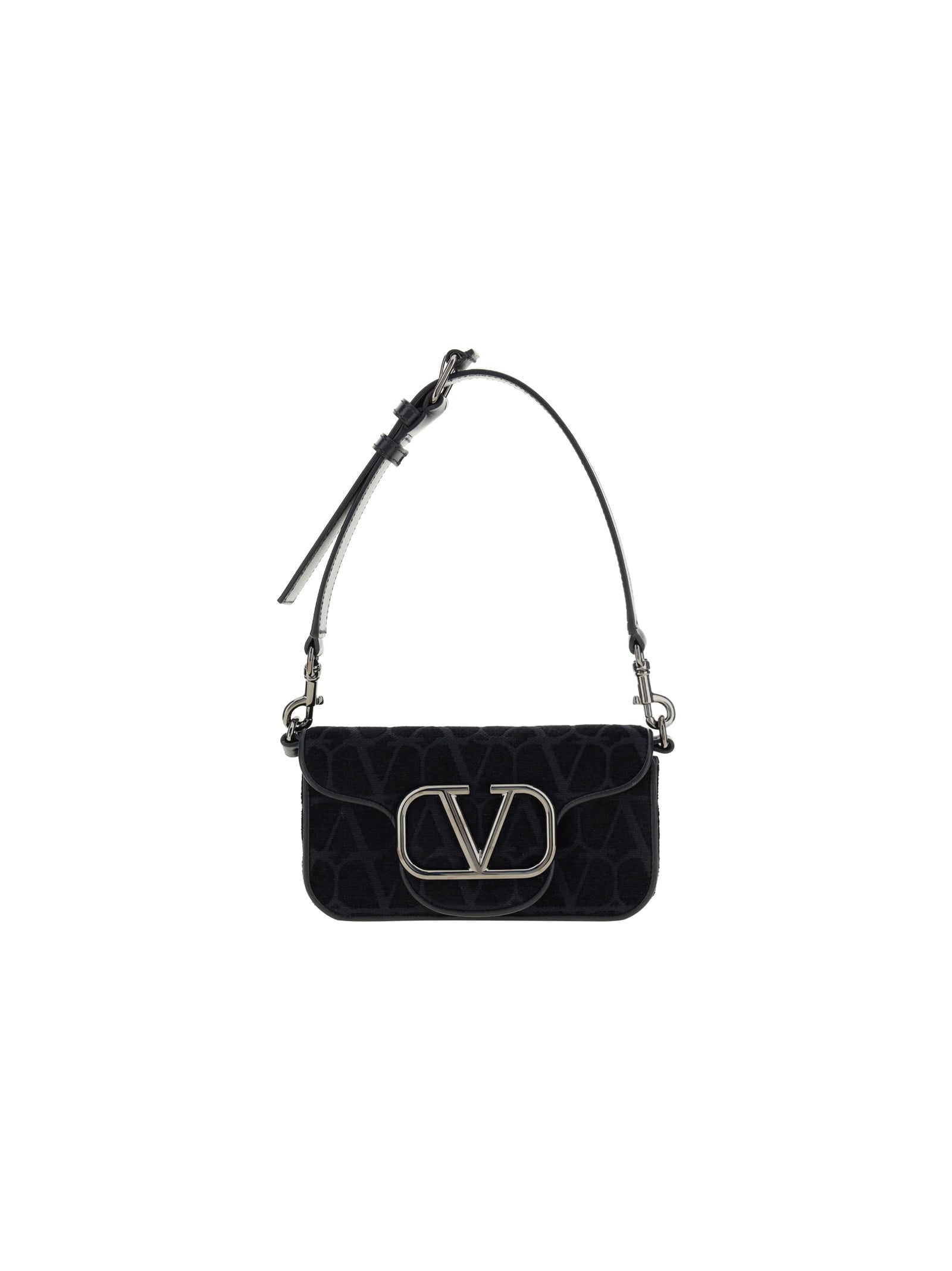 Shop Valentino Loco Mini Hand Bag In Black