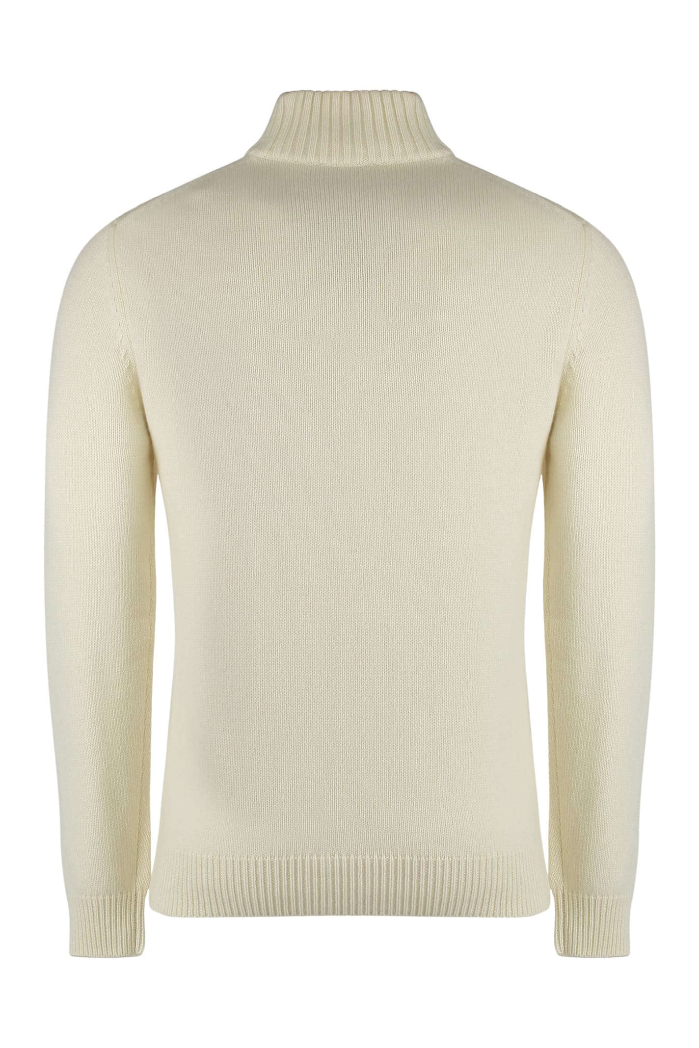 Moorer Denis Cashmere Turtleneck Pullover In Neutral