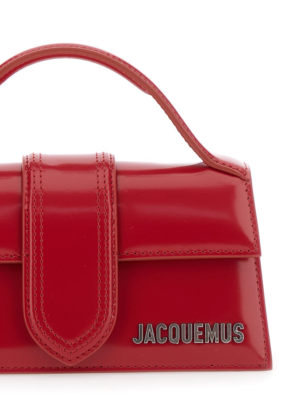 Jacquemus Mini Handbag With Single Top Handle In Red