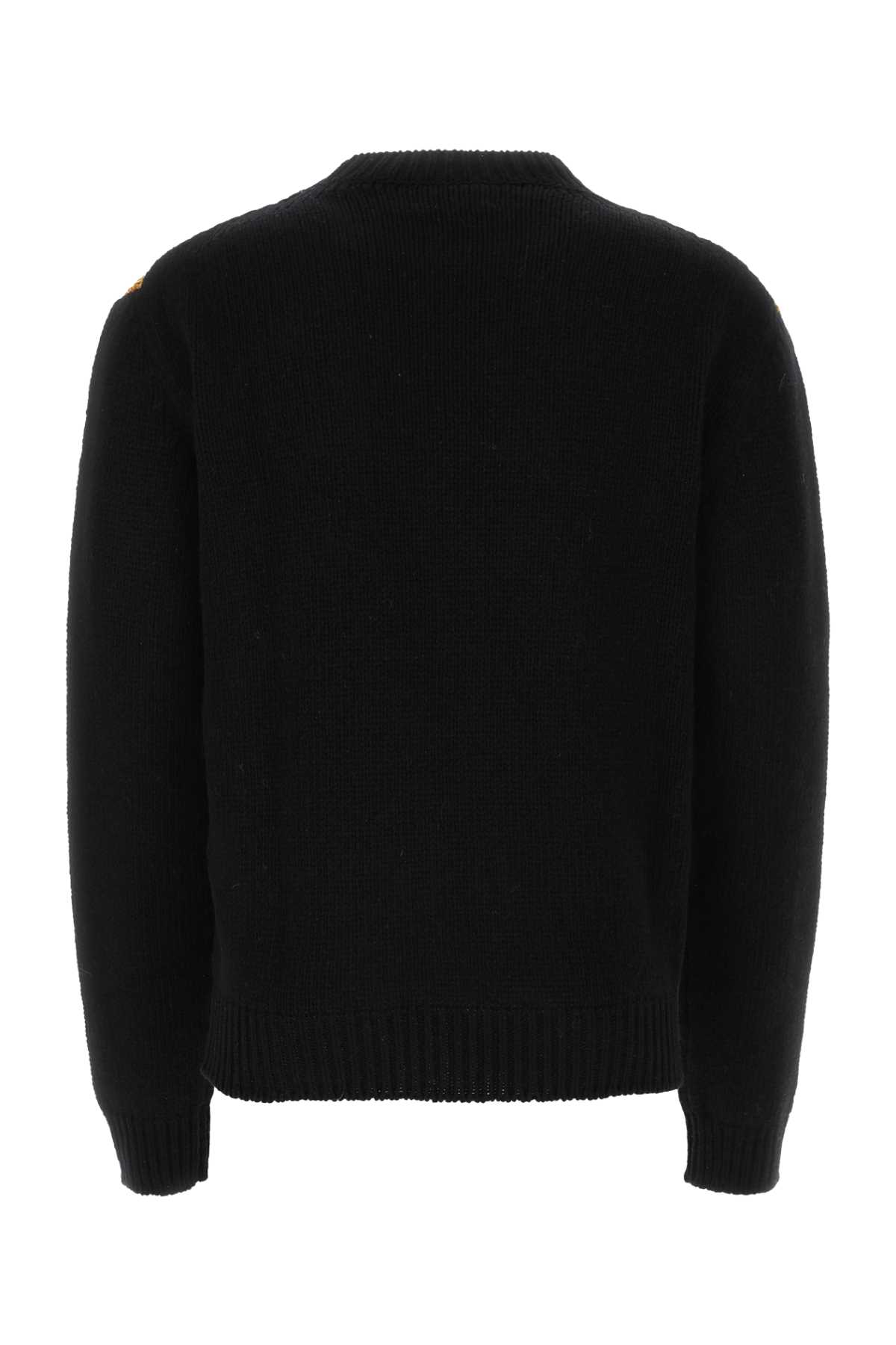 Marni Black Wool Blend Sweater In Inn99