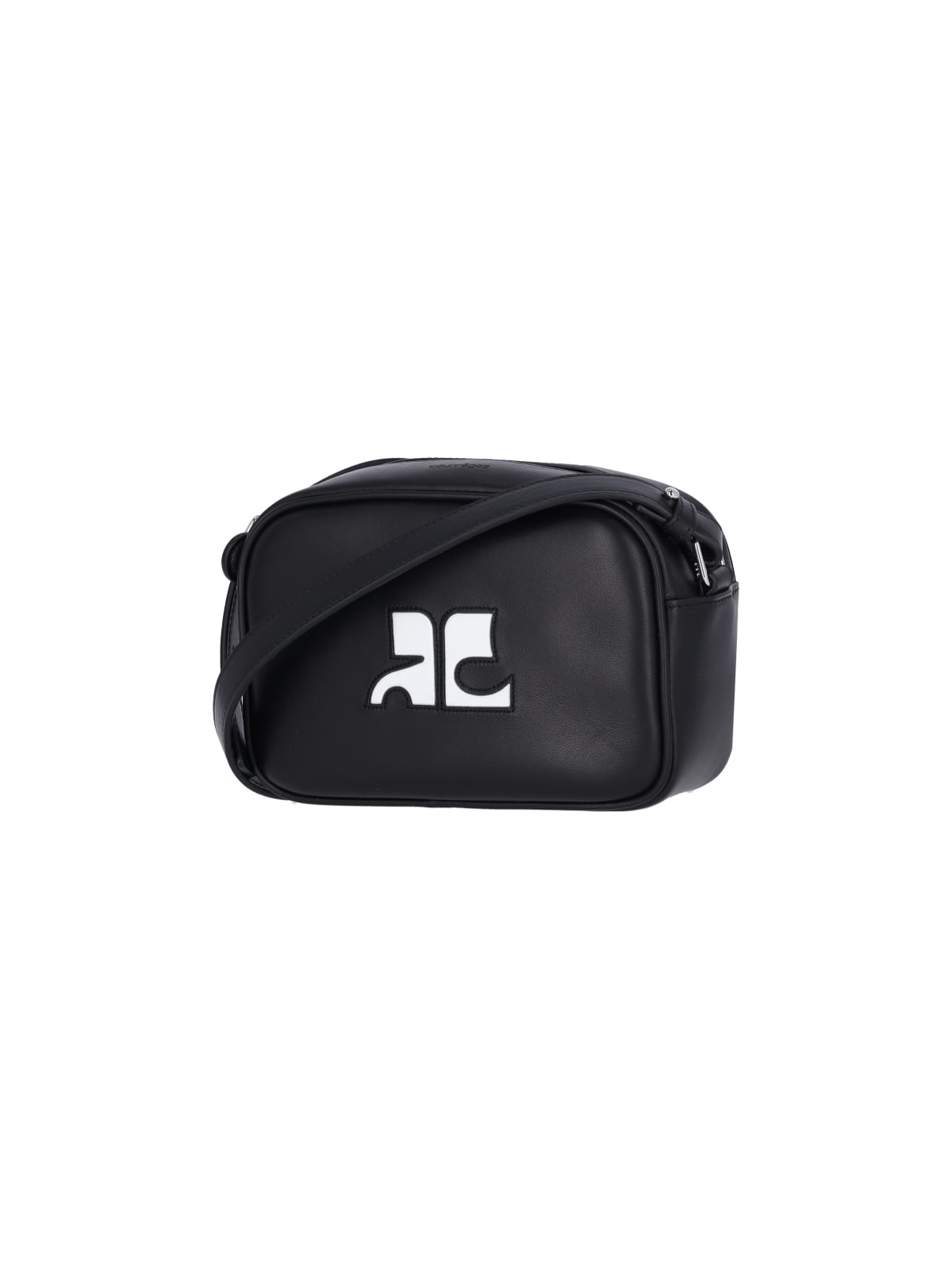 Shop Courrèges Re-edition Camera Bag In Black