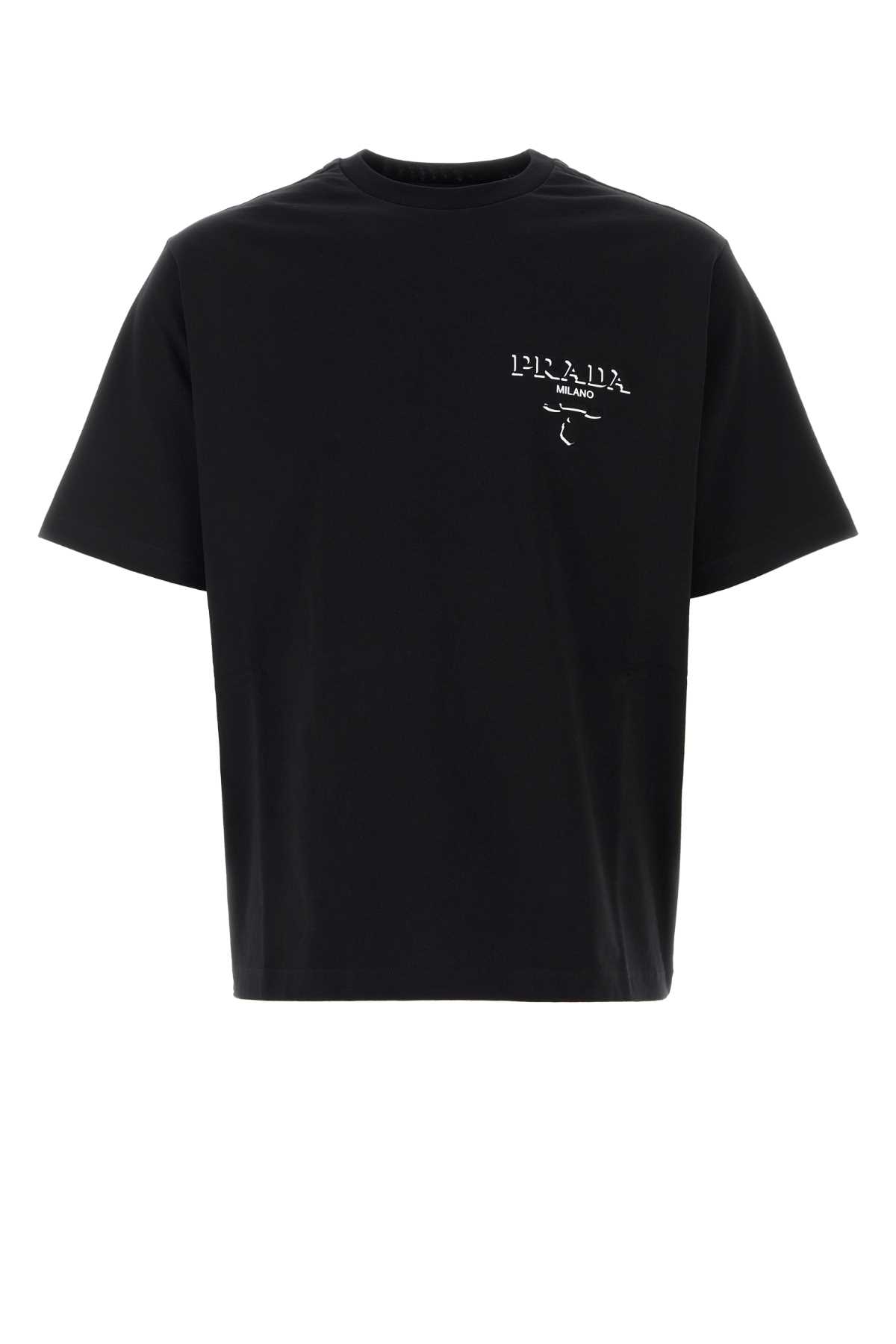 Black Cotton T-shirt