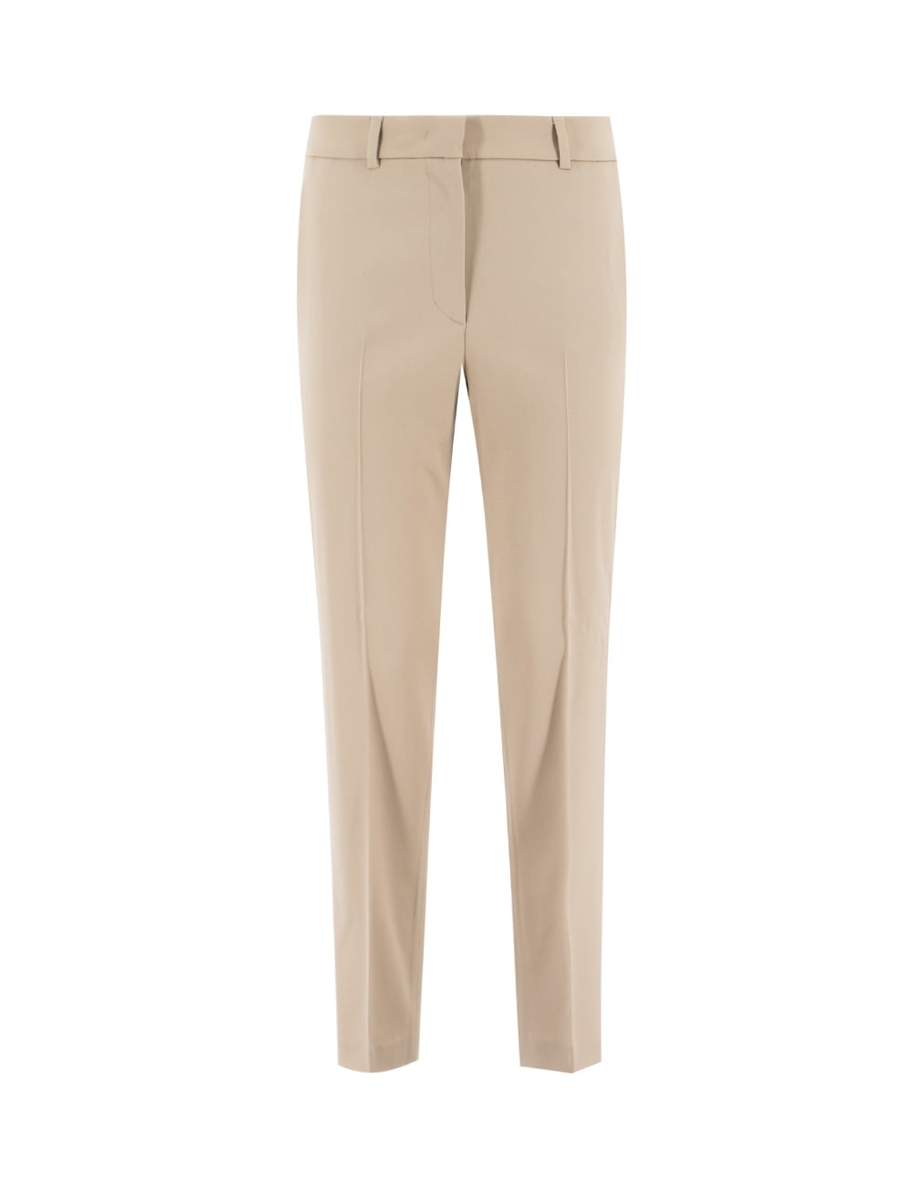 Shop Kiton Trousers In Beige