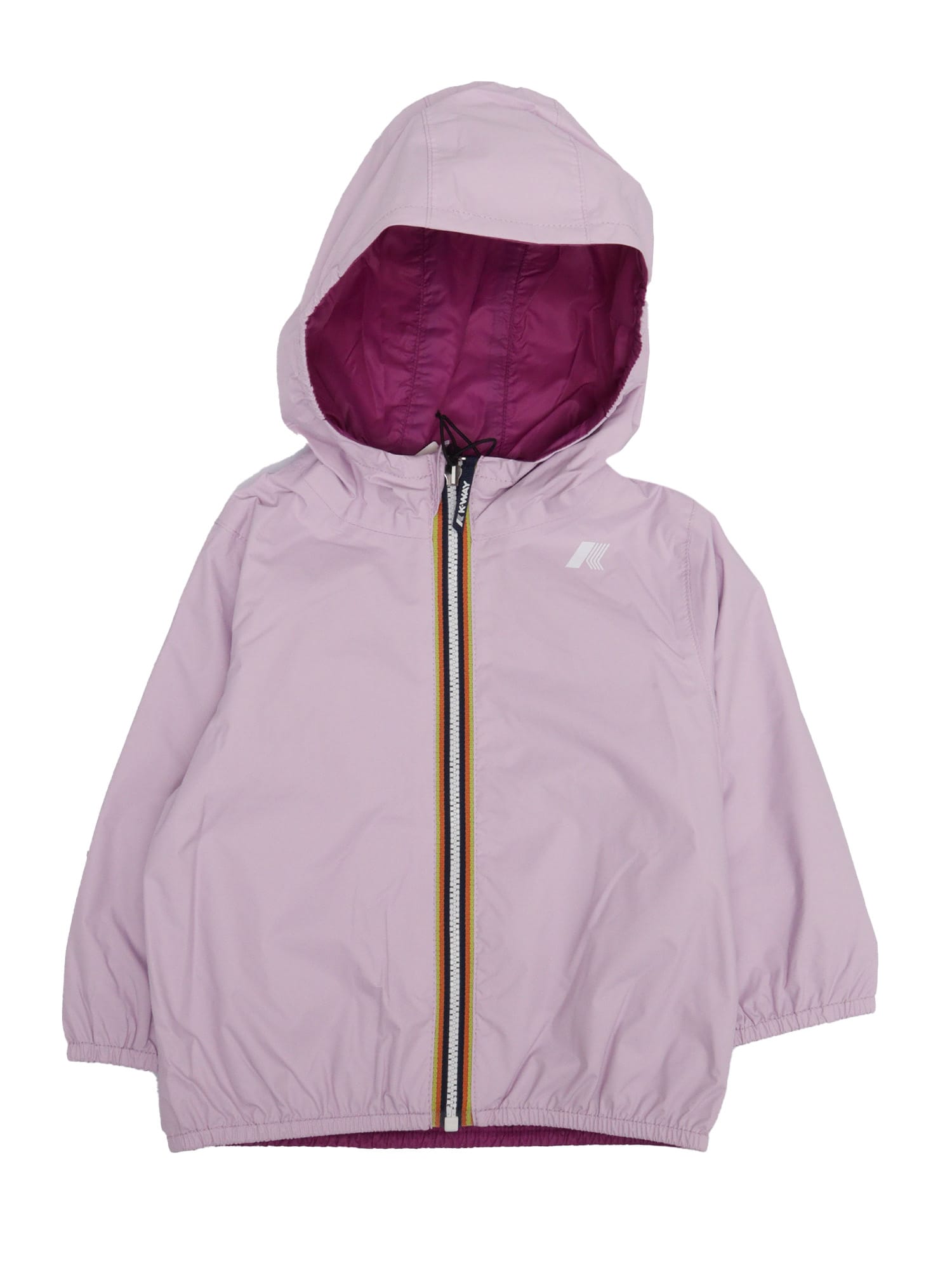 K-way E. Jake Plus.2 Double Down Jacket In Purple