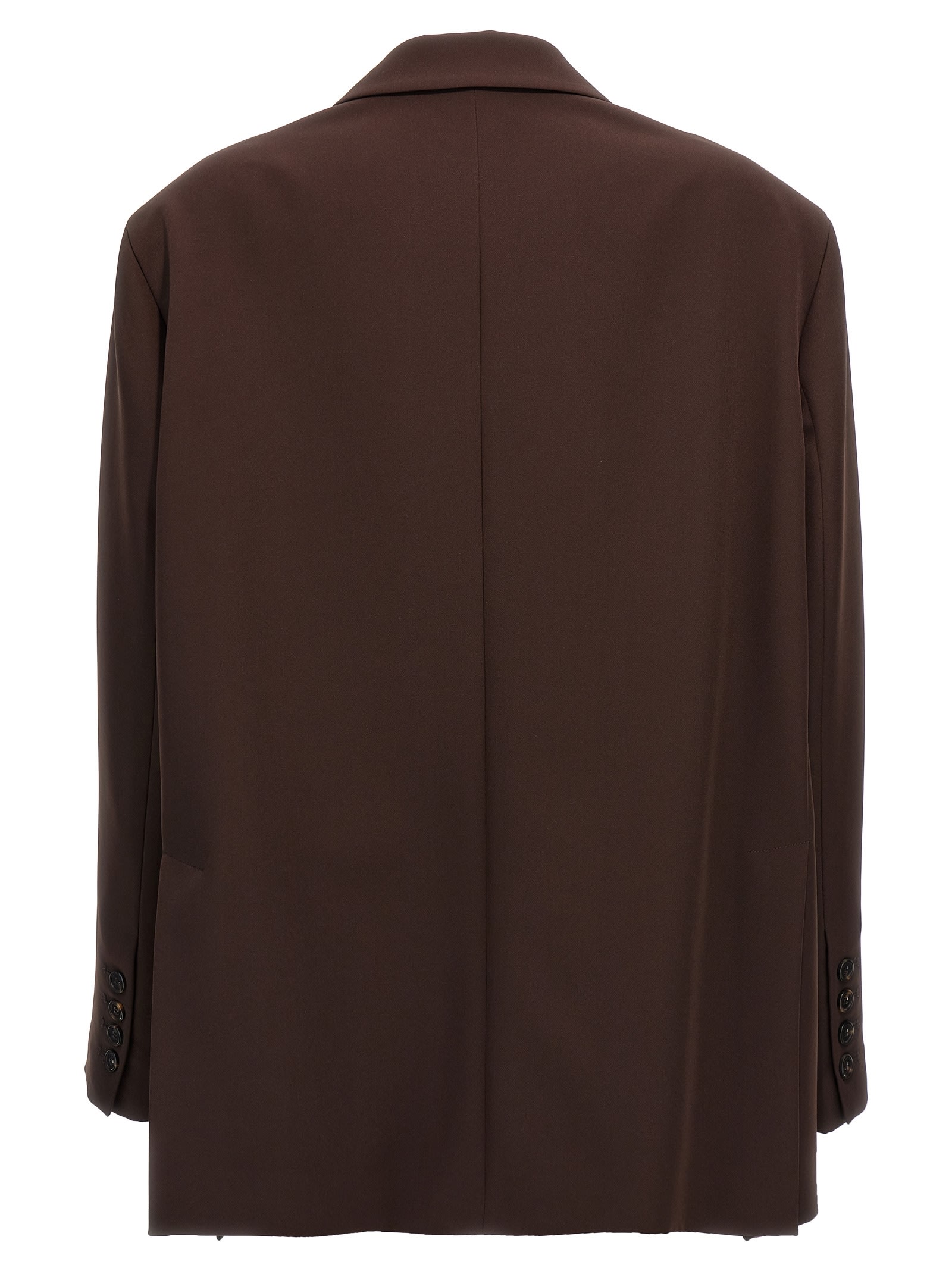 Shop Pinko Giornale Blazer In Brown