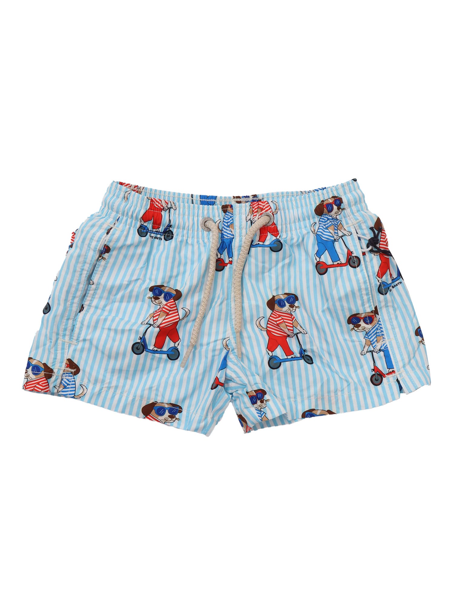 Mc2 Saint Barth Jean Lighting Swim Shorts In Multi