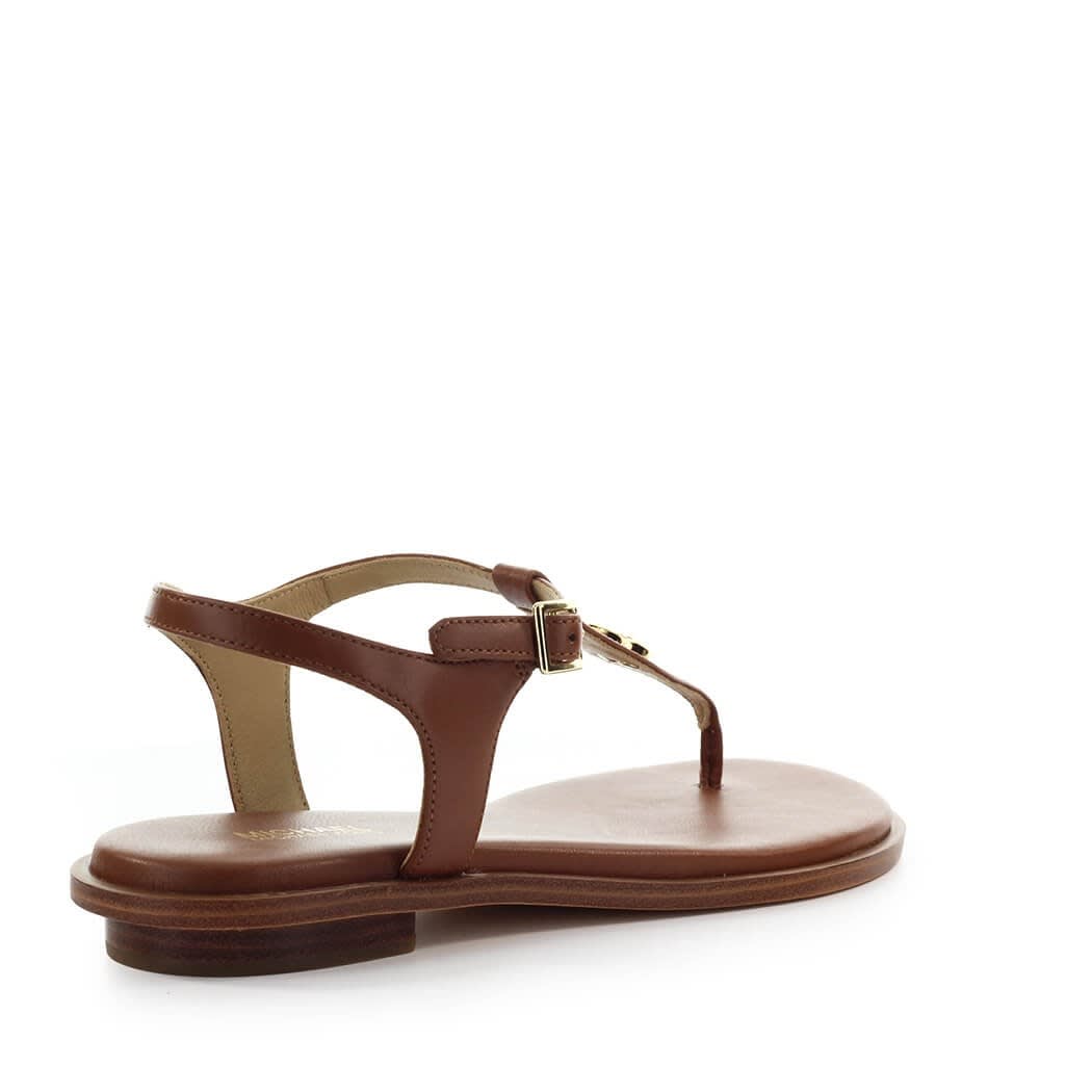 Shop Michael Kors Mallory Sandals In Cuoio