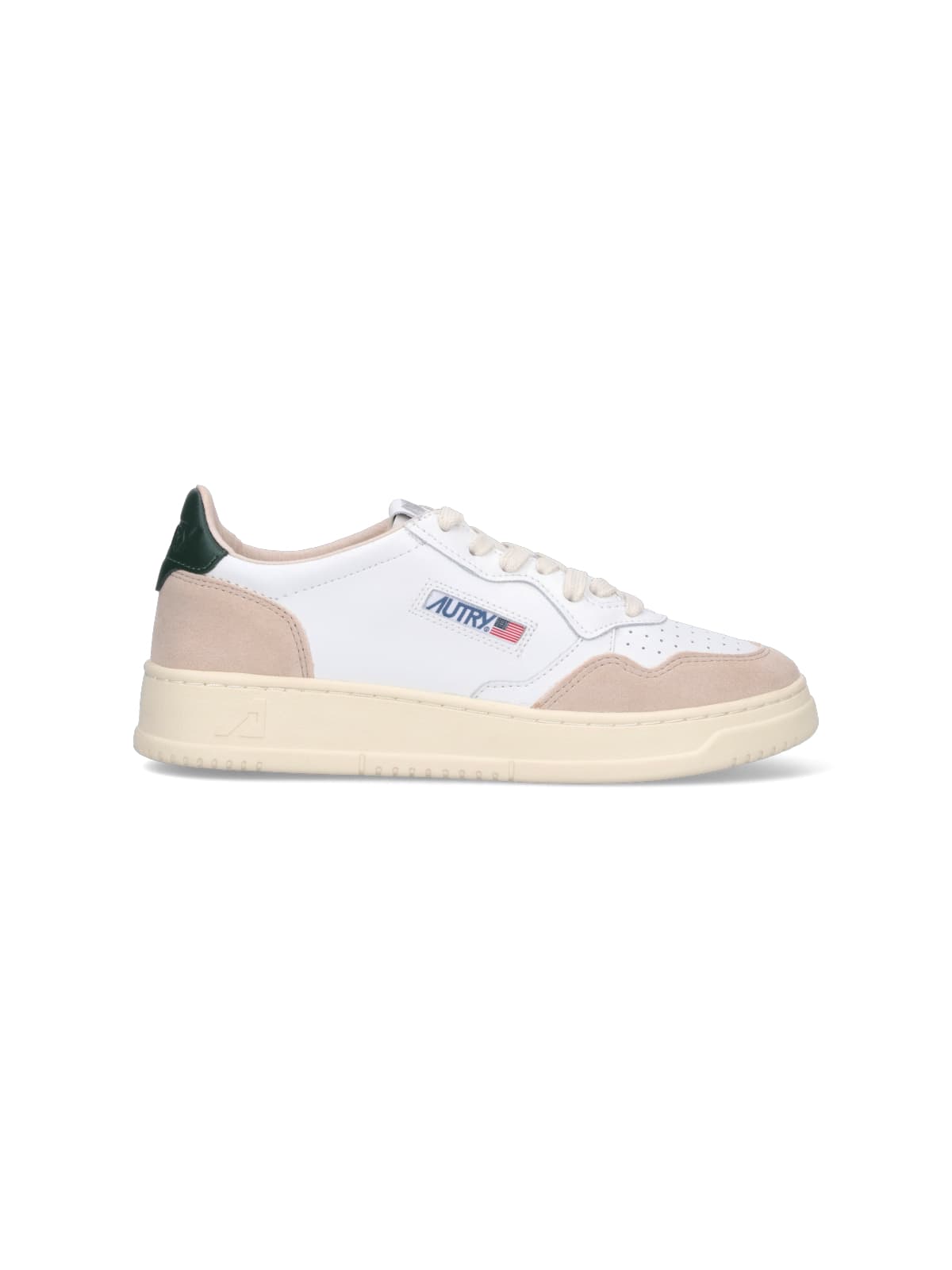 Shop Autry Medialist Low Sneakers In White