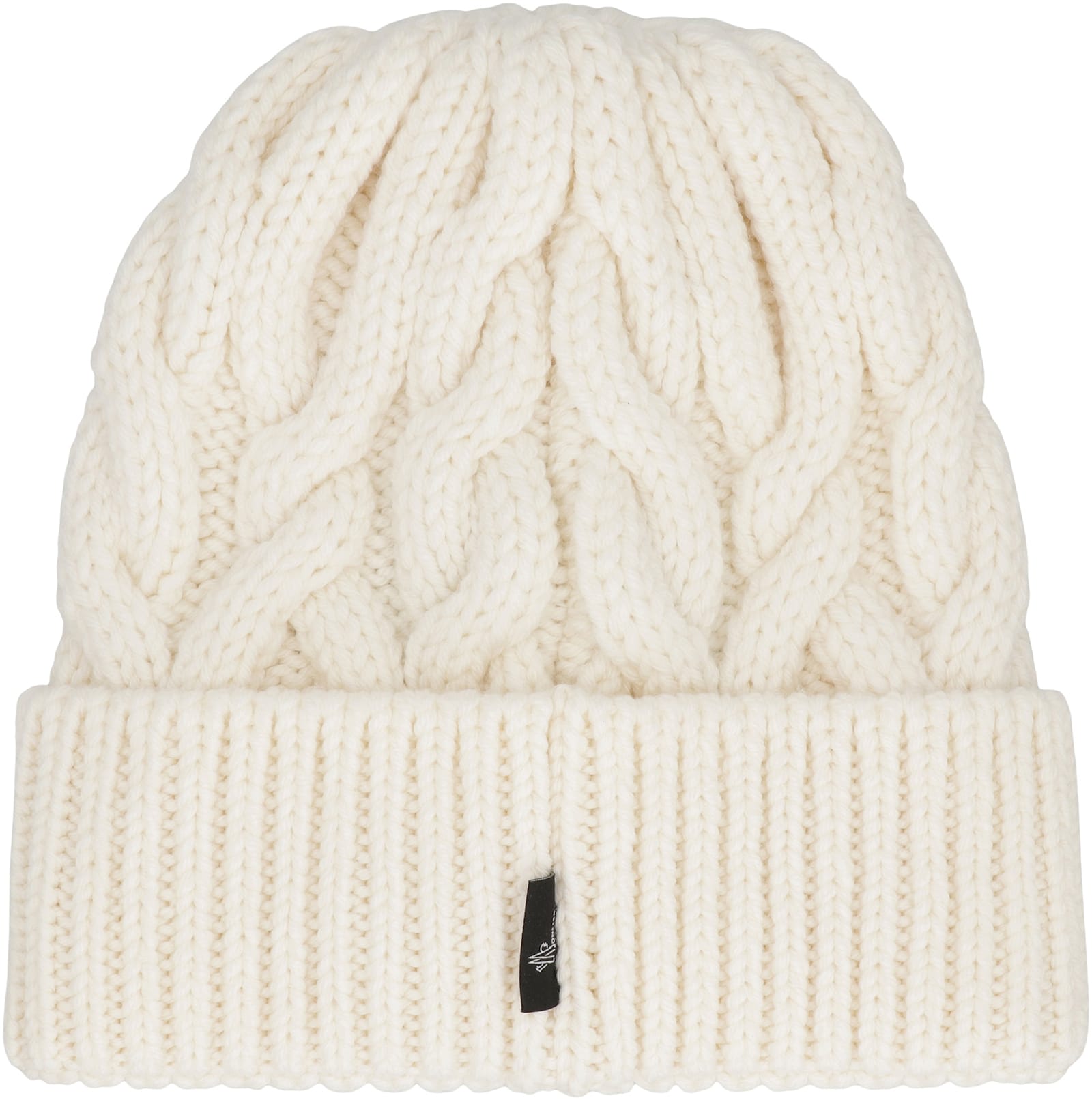 Moncler Wool Hat In White