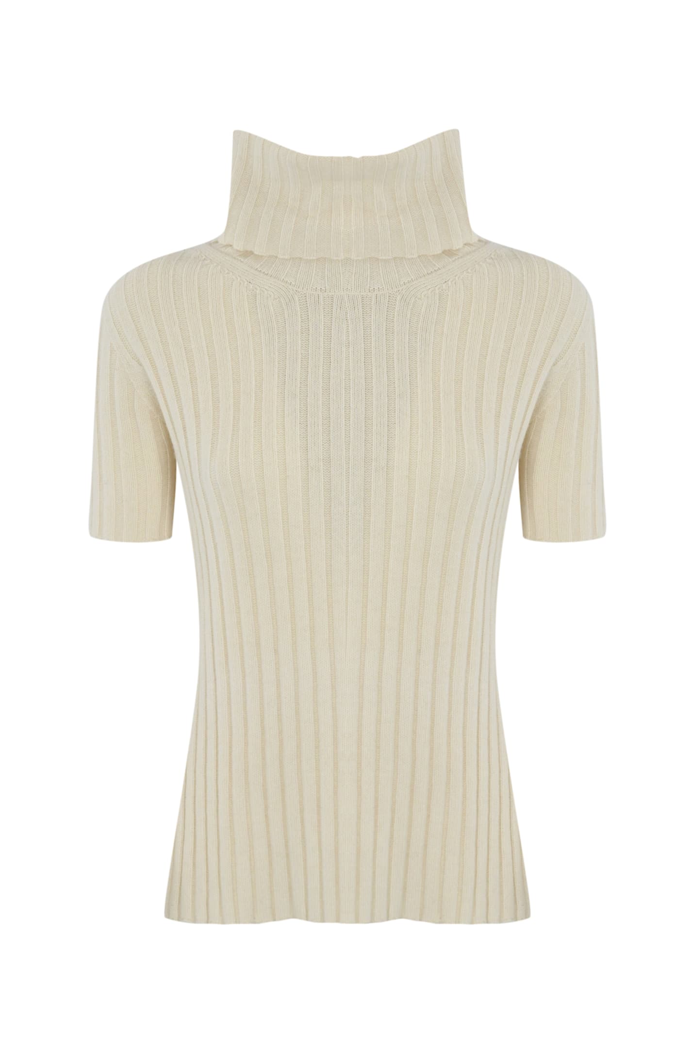 Cashmere Blend Turtleneck Sweater