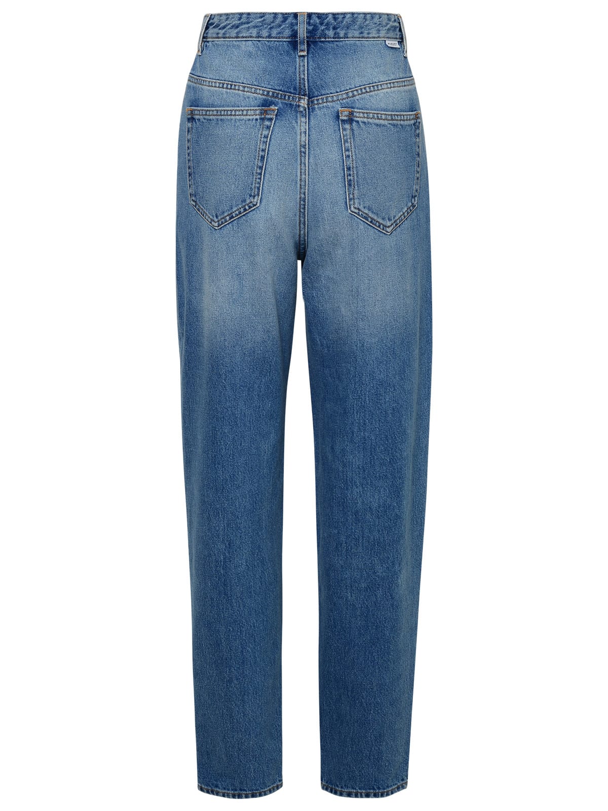 Shop Marant Etoile Blue Denim Corsy Jeans