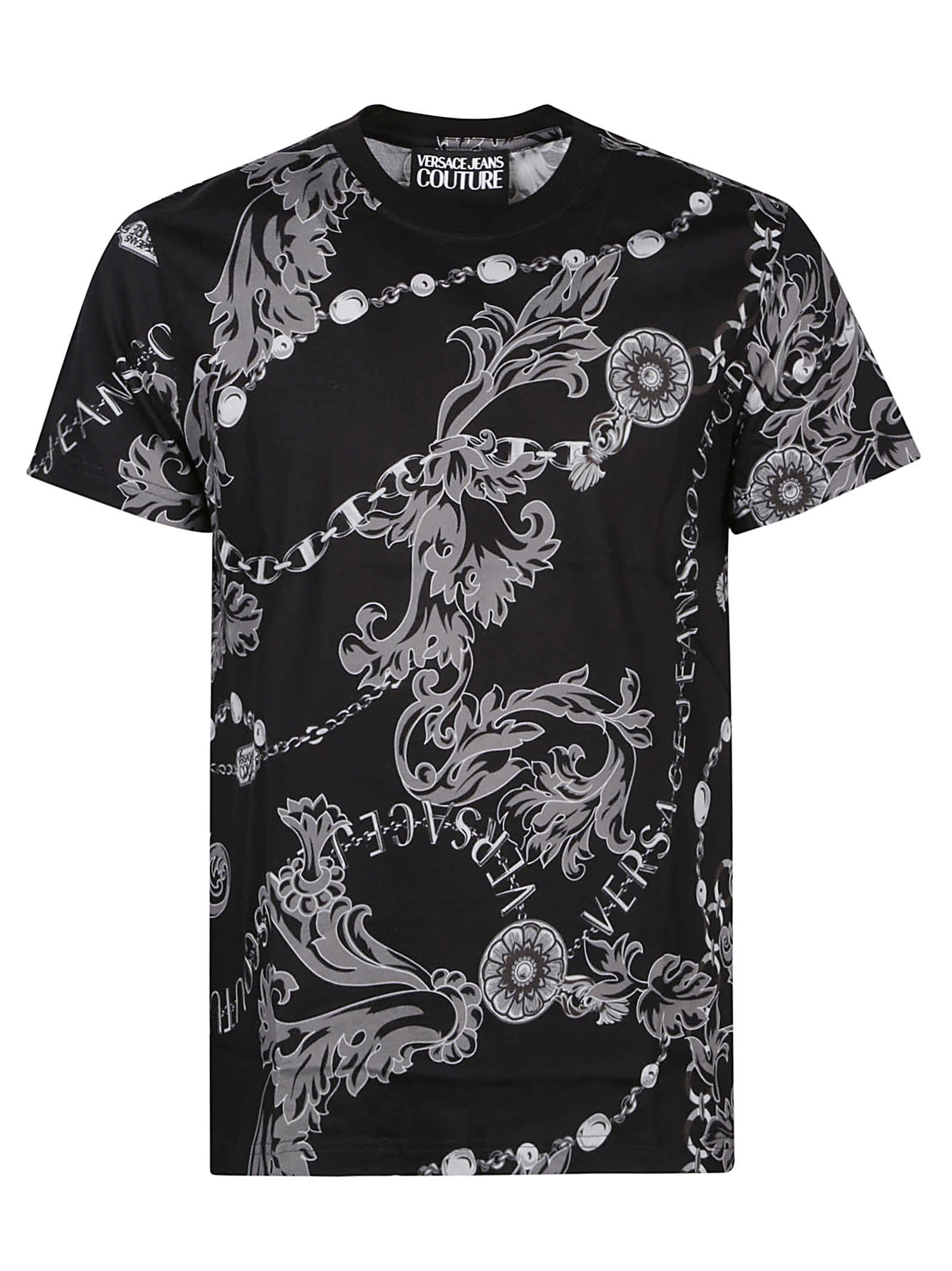 versace jeans couture print all over t-shirt