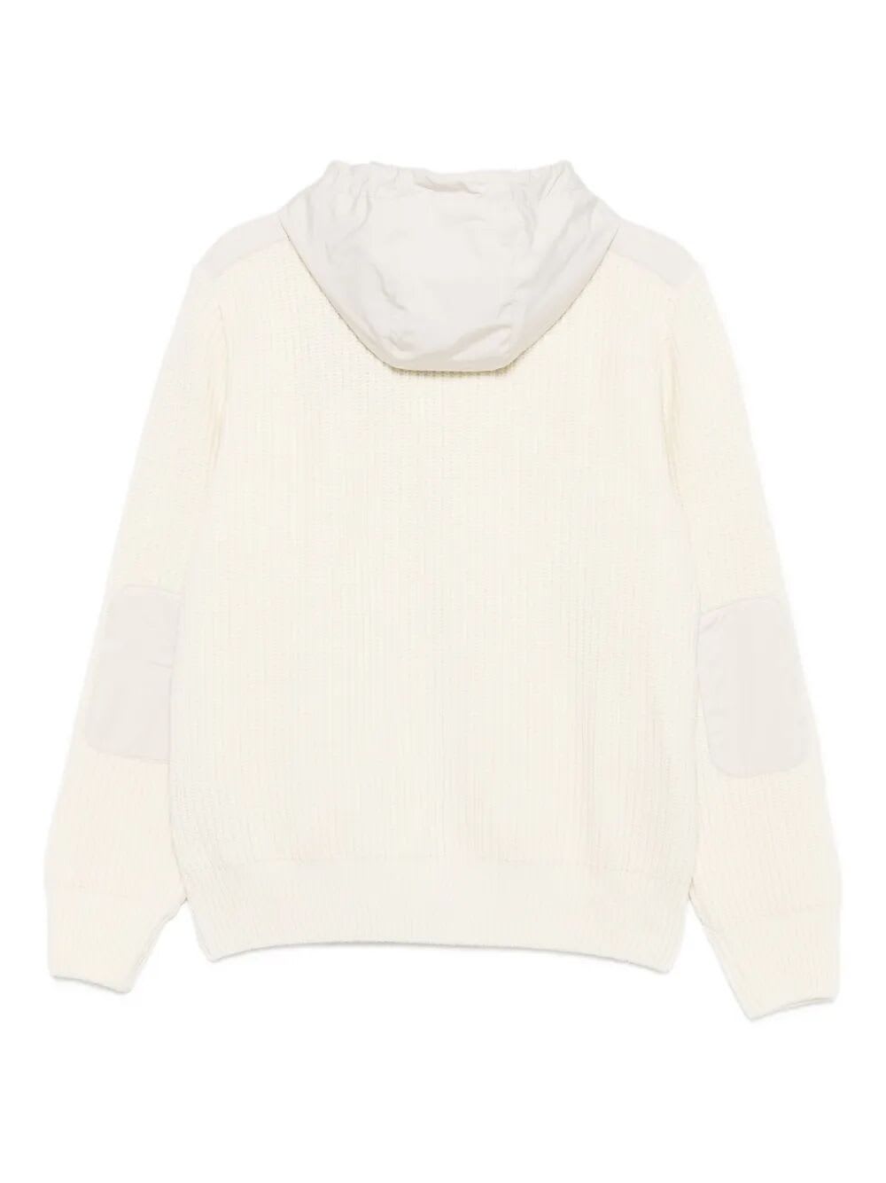 Paul&shark Re 130 High Density Re Wool Hoodie In Neutral