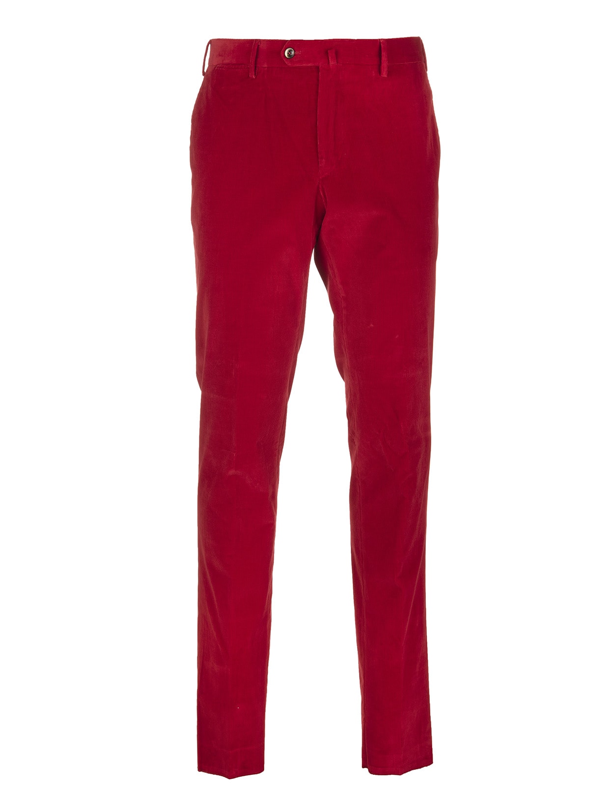 PT01 Man Red Corduroy Trousers